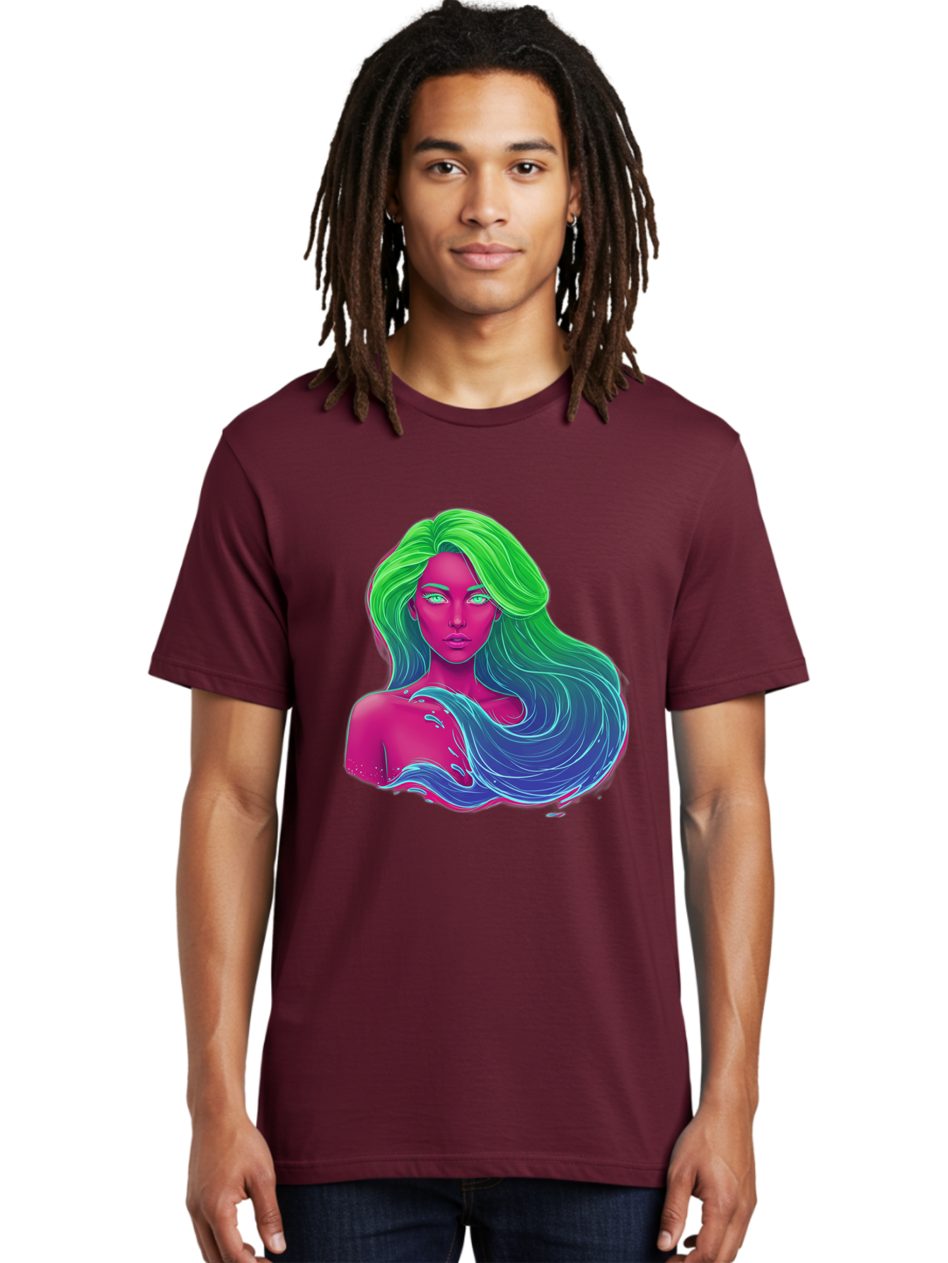 Woman-With-Flowing-Hair Men'S Graphic Tee, 100% Cotton, Comfortable Casual Summer Wear, Machine Washable, Vintage Camera, Old Camera, Antique Camera, Black Camera, Classic Photography, Photography Equipment, Nostalgic Device, Film Camera, Bal635 23