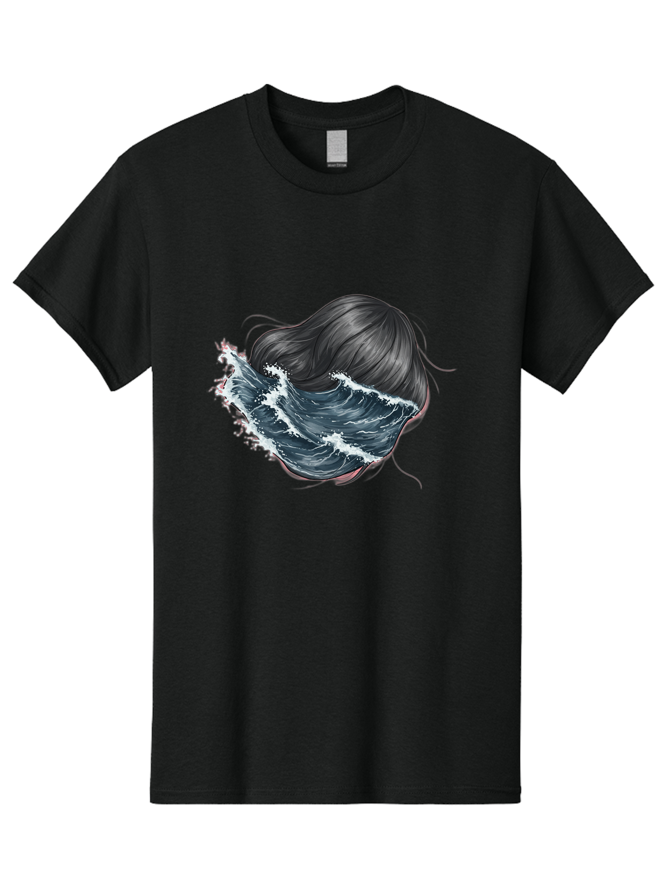 Woman-With-Wave-Hair Men'S Graphic Tee, 100% Cotton, Comfortable Casual Summer Wear, Machine Washable, Vintage Camera, Old Camera, Antique Camera, Black Camera, Classic Photography, Photography Equipment, Nostalgic Device, Film Camera, Bal636 7