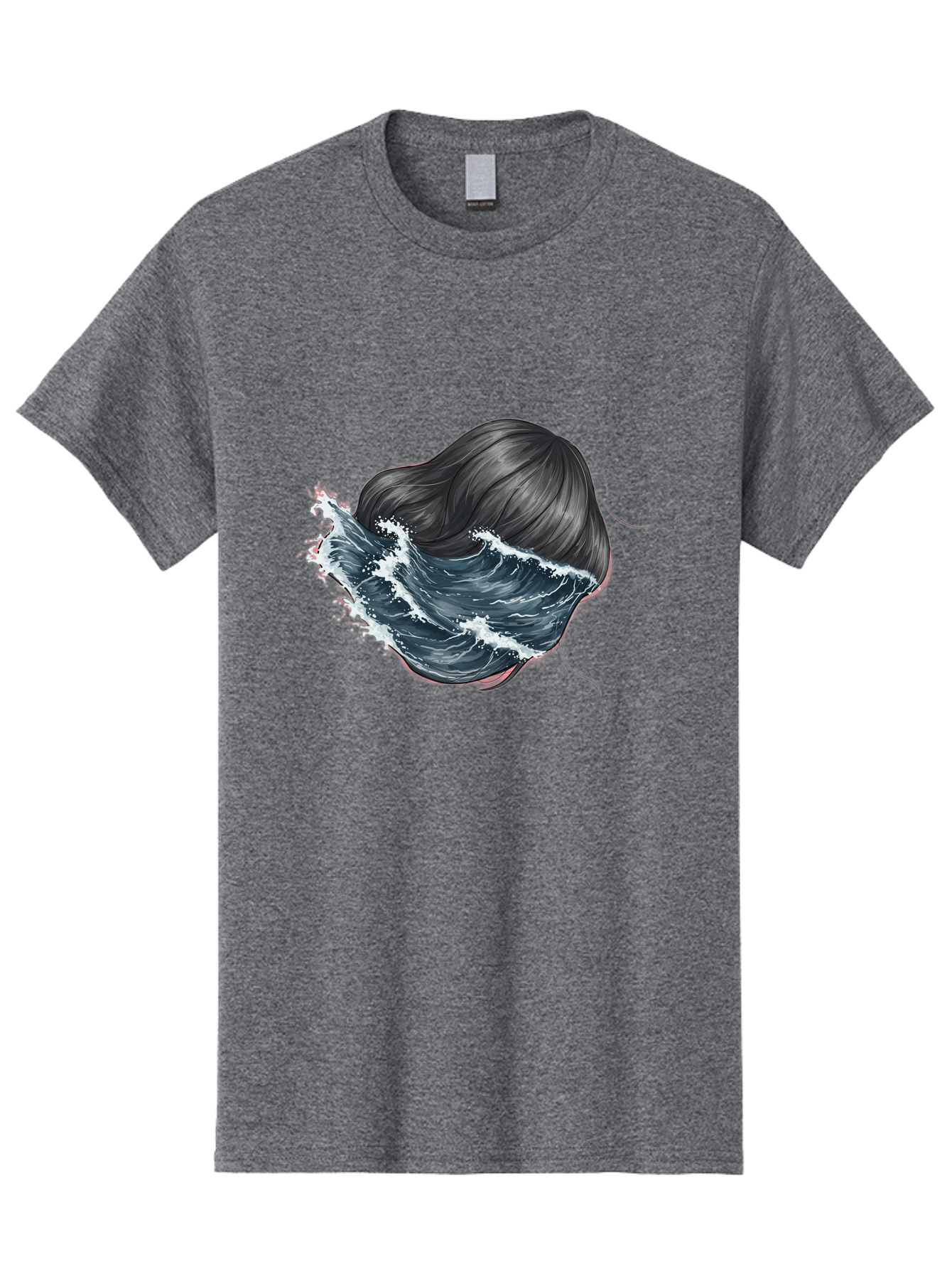 Woman-With-Wave-Hair Men'S Graphic Tee, 100% Cotton, Comfortable Casual Summer Wear, Machine Washable, Vintage Camera, Old Camera, Antique Camera, Black Camera, Classic Photography, Photography Equipment, Nostalgic Device, Film Camera, Bal636 4