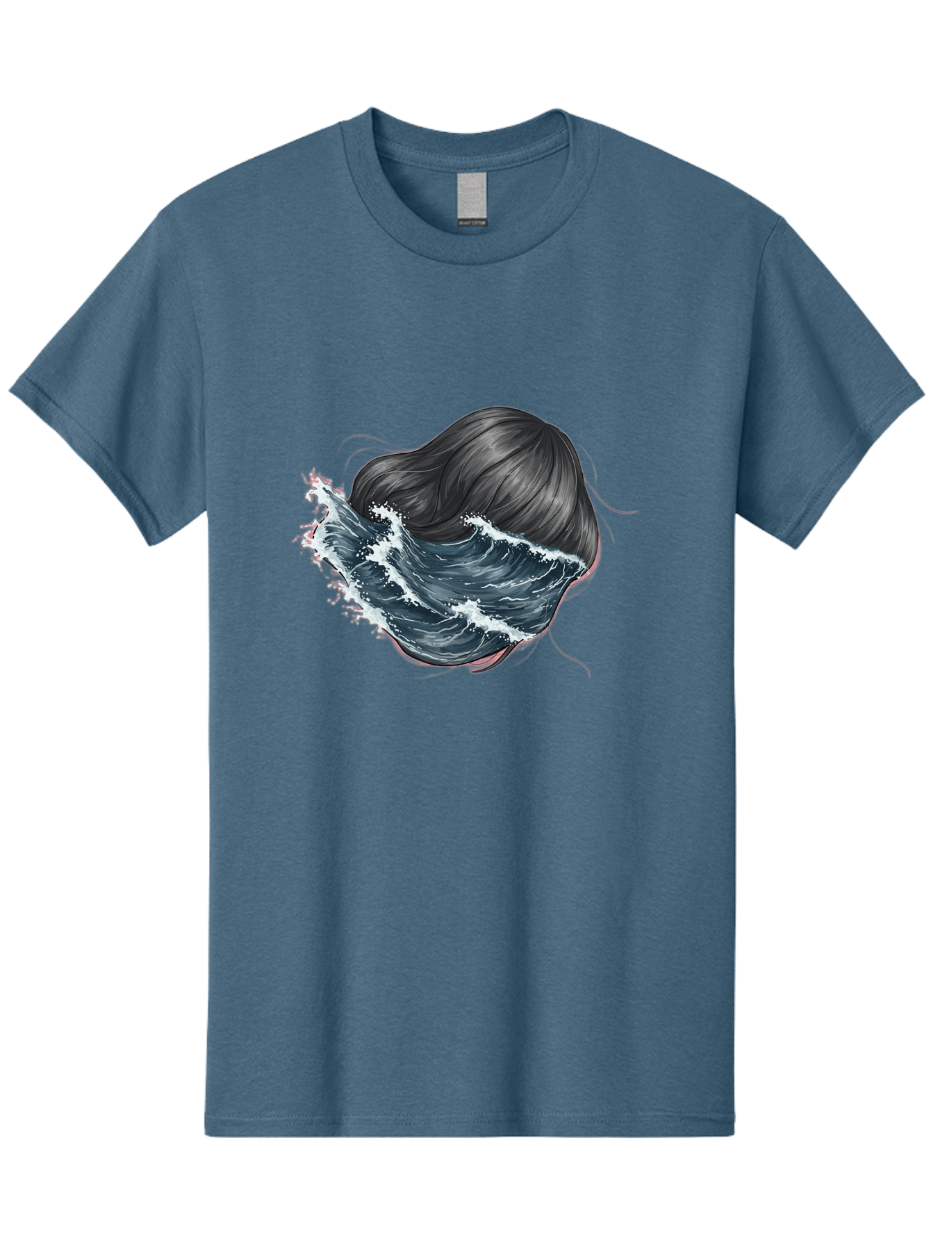 Woman-With-Wave-Hair Men'S Graphic Tee, 100% Cotton, Comfortable Casual Summer Wear, Machine Washable, Vintage Camera, Old Camera, Antique Camera, Black Camera, Classic Photography, Photography Equipment, Nostalgic Device, Film Camera, Bal636 3