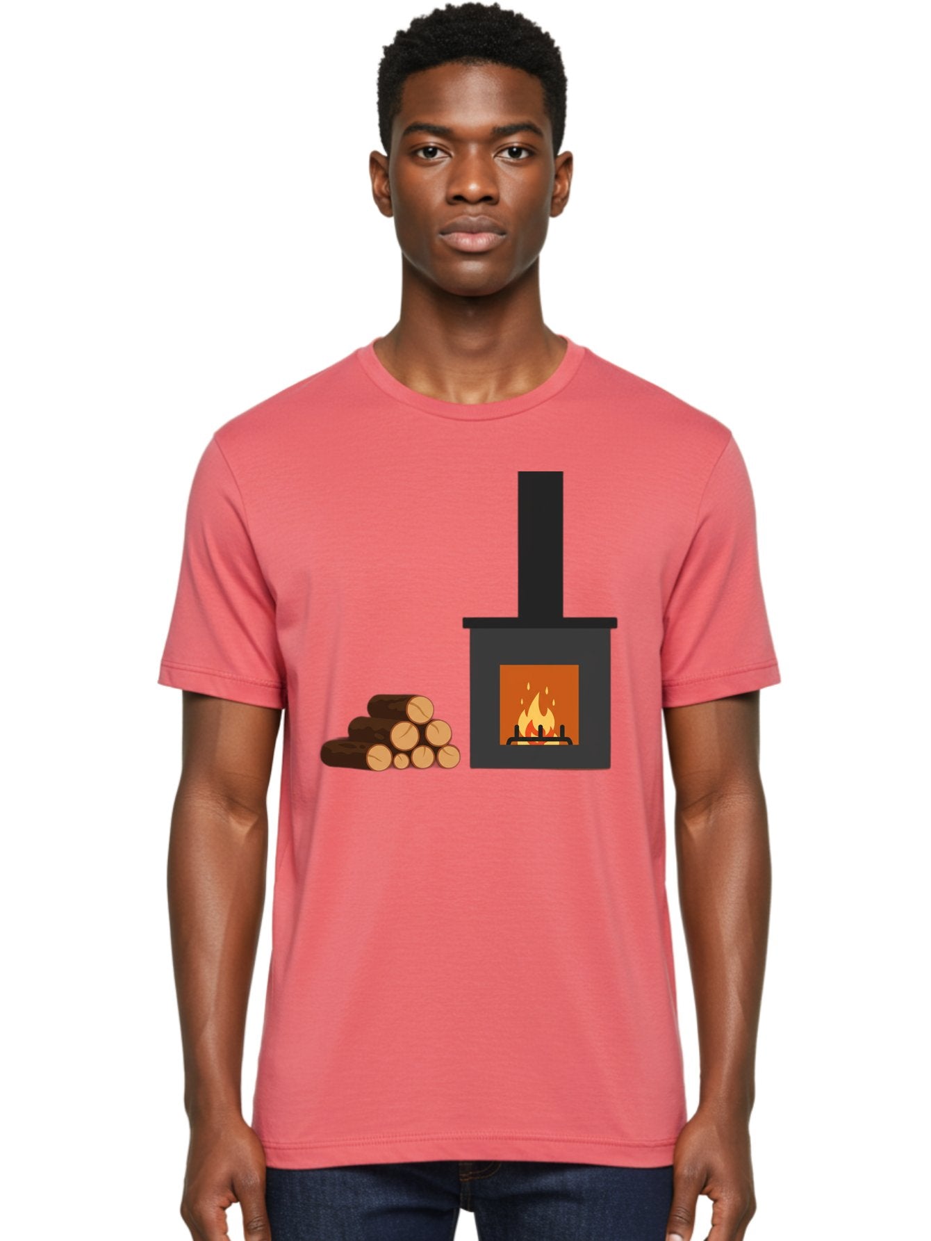 Wood-Burning-Stove Men'S Graphic Tee, 100% Cotton, Comfortable Casual Summer Wear, Machine Washable, Vintage Camera, Old Camera, Antique Camera, Black Camera, Classic Photography, Photography Equipment, Nostalgic Device, Film Camera, Bal637 30