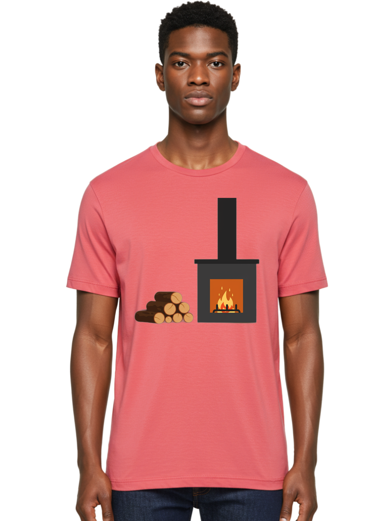 Wood-Burning-Stove Men'S Graphic Tee, 100% Cotton, Comfortable Casual Summer Wear, Machine Washable, Vintage Camera, Old Camera, Antique Camera, Black Camera, Classic Photography, Photography Equipment, Nostalgic Device, Film Camera, Bal637 16
