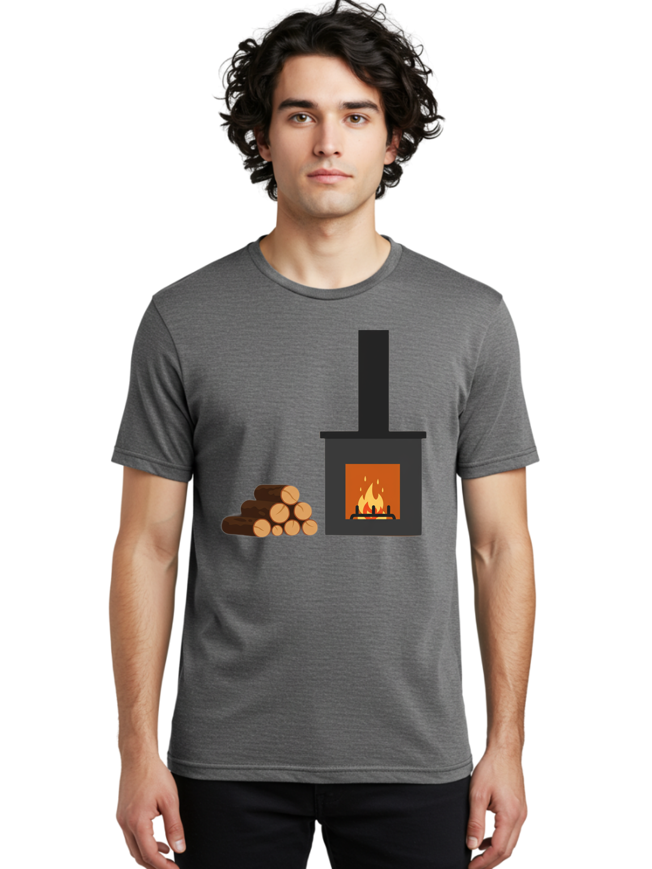 Wood-Burning-Stove Men'S Graphic Tee, 100% Cotton, Comfortable Casual Summer Wear, Machine Washable, Vintage Camera, Old Camera, Antique Camera, Black Camera, Classic Photography, Photography Equipment, Nostalgic Device, Film Camera, Bal637 26