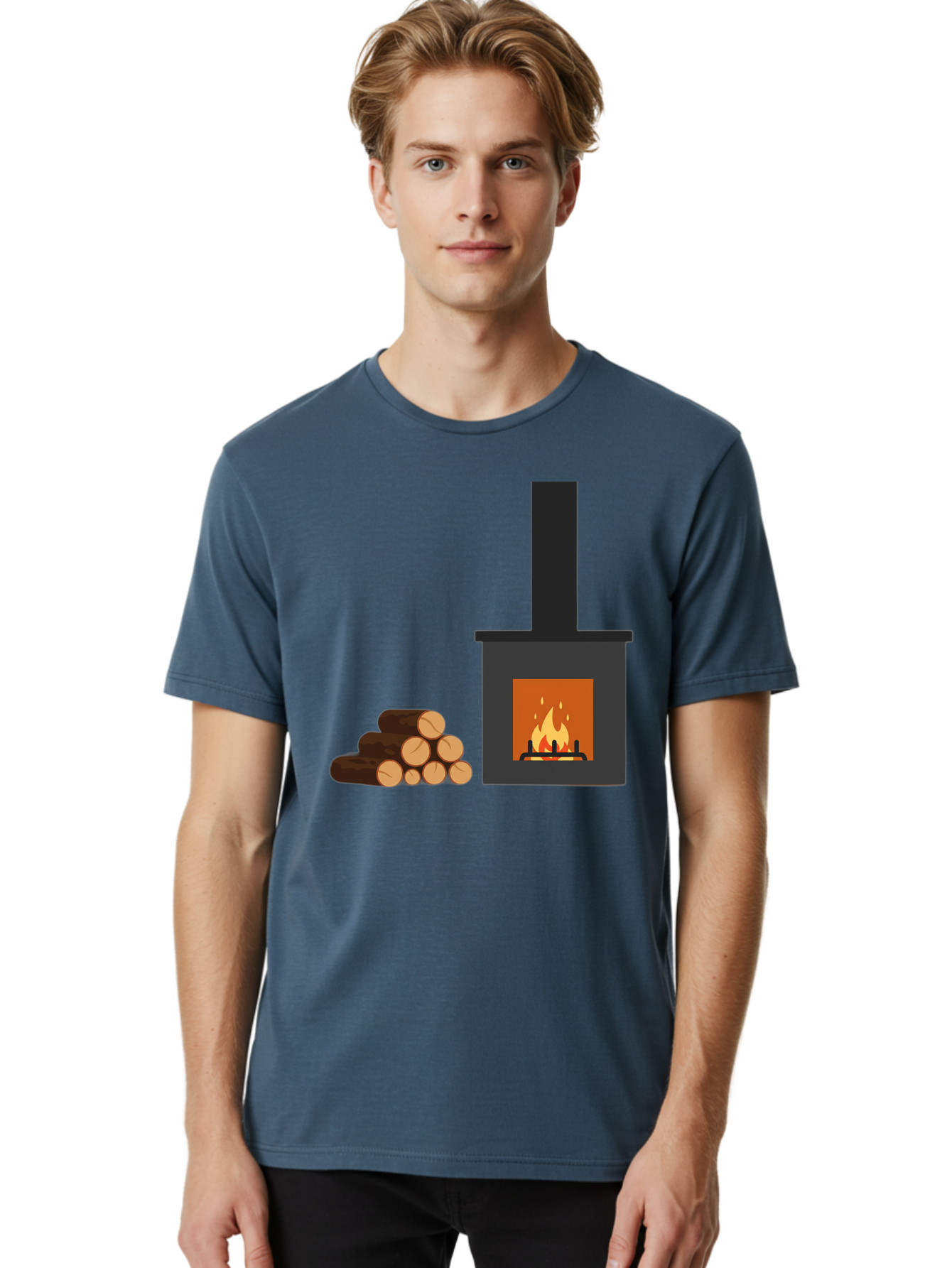 Wood-Burning-Stove Men'S Graphic Tee, 100% Cotton, Comfortable Casual Summer Wear, Machine Washable, Vintage Camera, Old Camera, Antique Camera, Black Camera, Classic Photography, Photography Equipment, Nostalgic Device, Film Camera, Bal637 19