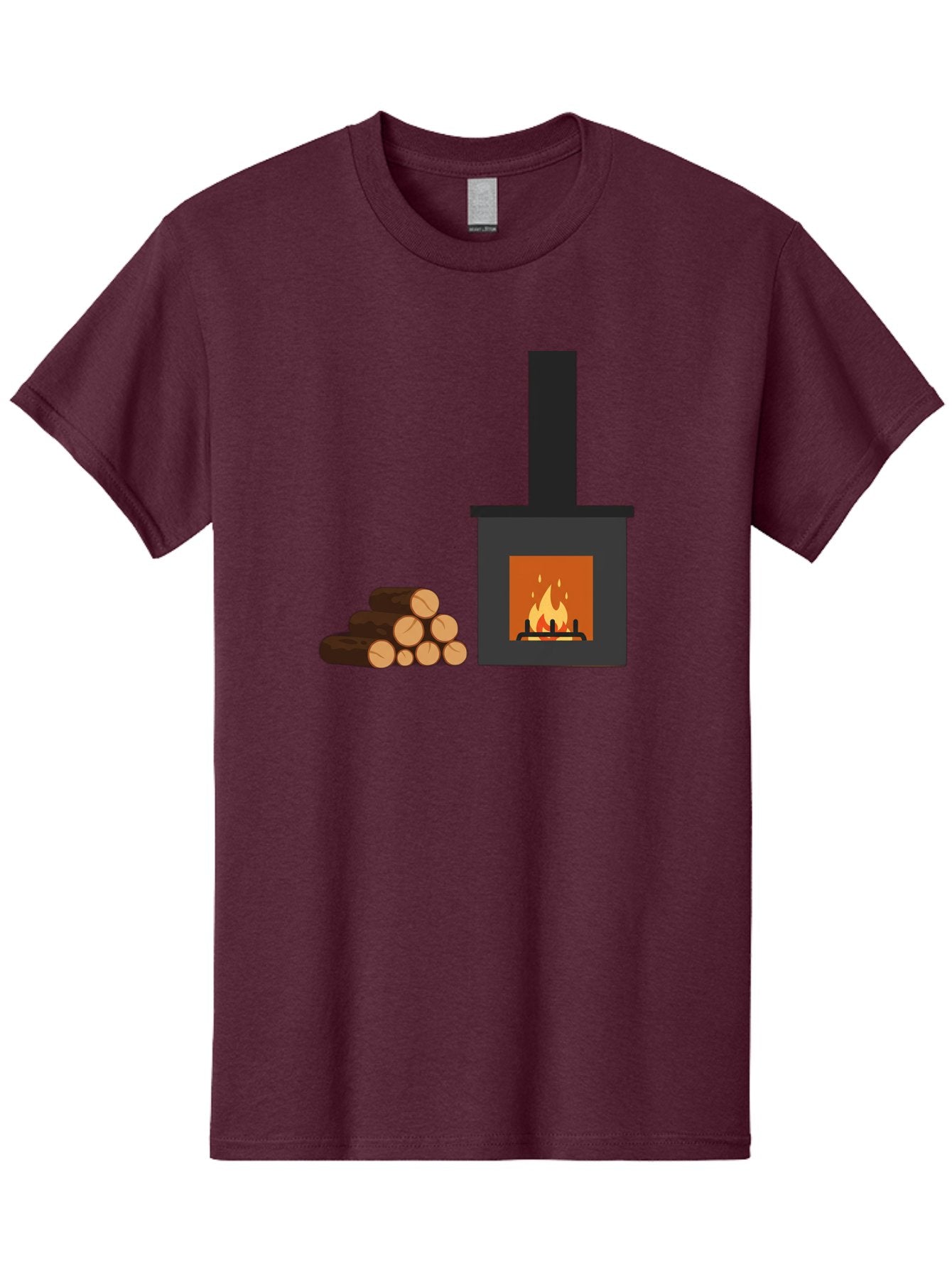 Wood-Burning-Stove Men'S Graphic Tee, 100% Cotton, Comfortable Casual Summer Wear, Machine Washable, Vintage Camera, Old Camera, Antique Camera, Black Camera, Classic Photography, Photography Equipment, Nostalgic Device, Film Camera, Bal637 7