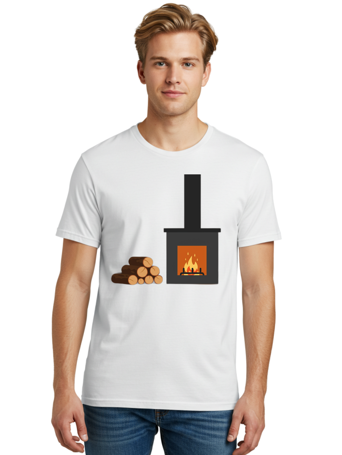 Wood-Burning-Stove Men'S Graphic Tee, 100% Cotton, Comfortable Casual Summer Wear, Machine Washable, Vintage Camera, Old Camera, Antique Camera, Black Camera, Classic Photography, Photography Equipment, Nostalgic Device, Film Camera, Bal637 17