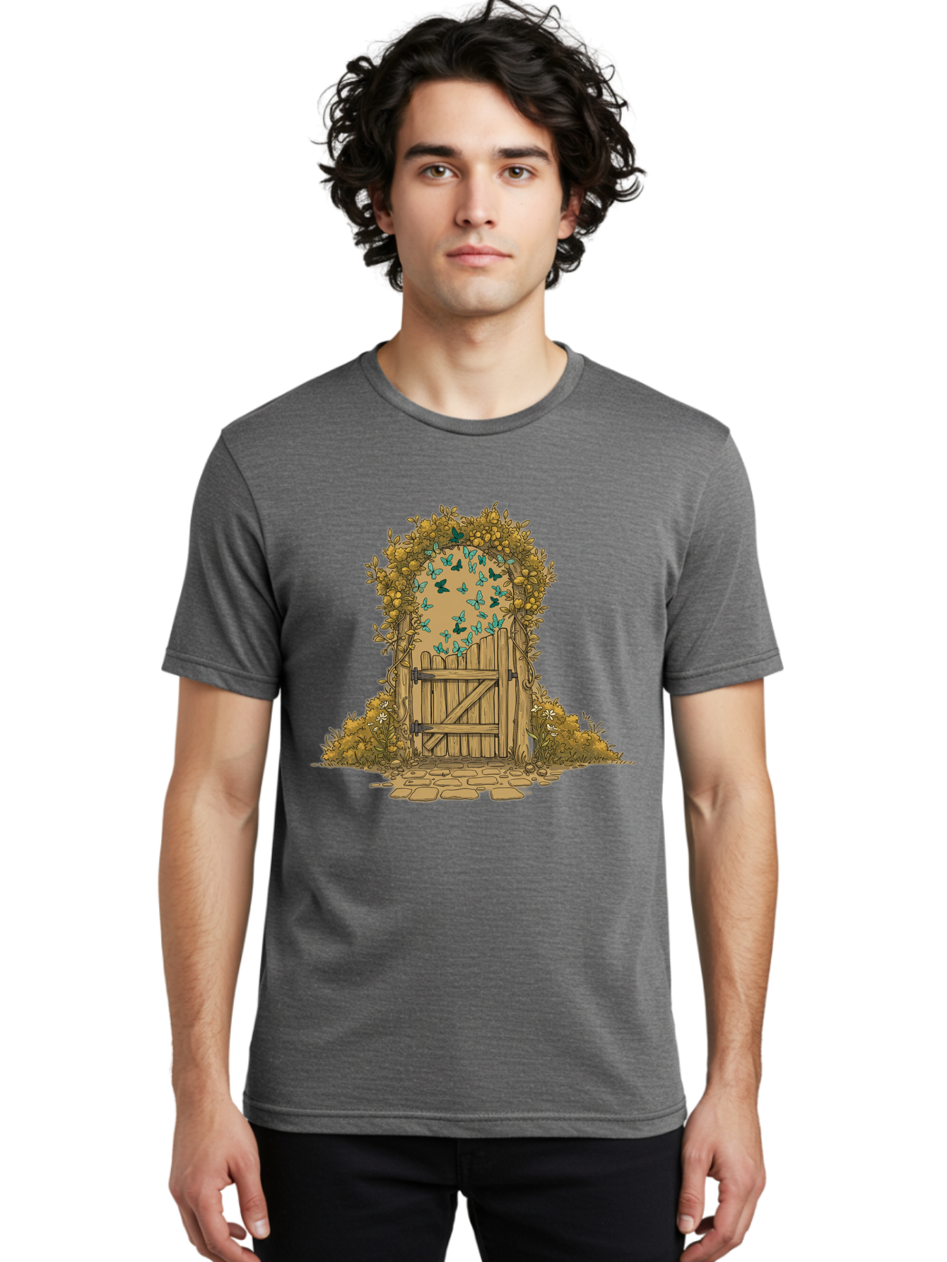 Wooden-Gate Men'S Graphic Tee, 100% Cotton, Comfortable Casual Summer Wear, Machine Washable, Vintage Camera, Old Camera, Antique Camera, Black Camera, Classic Photography, Photography Equipment, Nostalgic Device, Film Camera, Camera Art Bal638 19