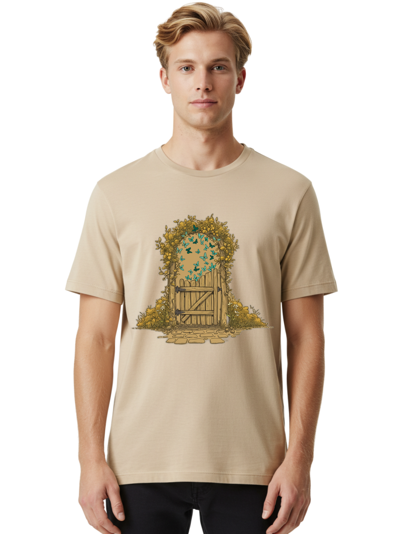 Wooden-Gate Men'S Graphic Tee, 100% Cotton, Comfortable Casual Summer Wear, Machine Washable, Vintage Camera, Old Camera, Antique Camera, Black Camera, Classic Photography, Photography Equipment, Nostalgic Device, Film Camera, Camera Art Bal638 27