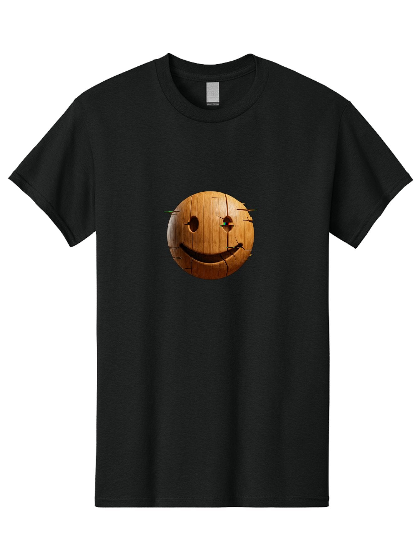 Wooden-Smiley Men'S Graphic Tee, 100% Cotton, Comfortable Casual Summer Wear, Machine Washable, Vintage Camera, Old Camera, Antique Camera, Black Camera, Classic Photography, Photography Equipment, Nostalgic Device, Film Camera, Camera Art Bal639 4