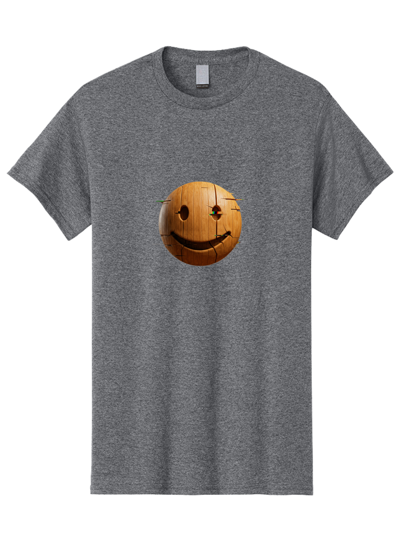 Wooden-Smiley Men'S Graphic Tee, 100% Cotton, Comfortable Casual Summer Wear, Machine Washable, Vintage Camera, Old Camera, Antique Camera, Black Camera, Classic Photography, Photography Equipment, Nostalgic Device, Film Camera, Camera Art Bal639 8