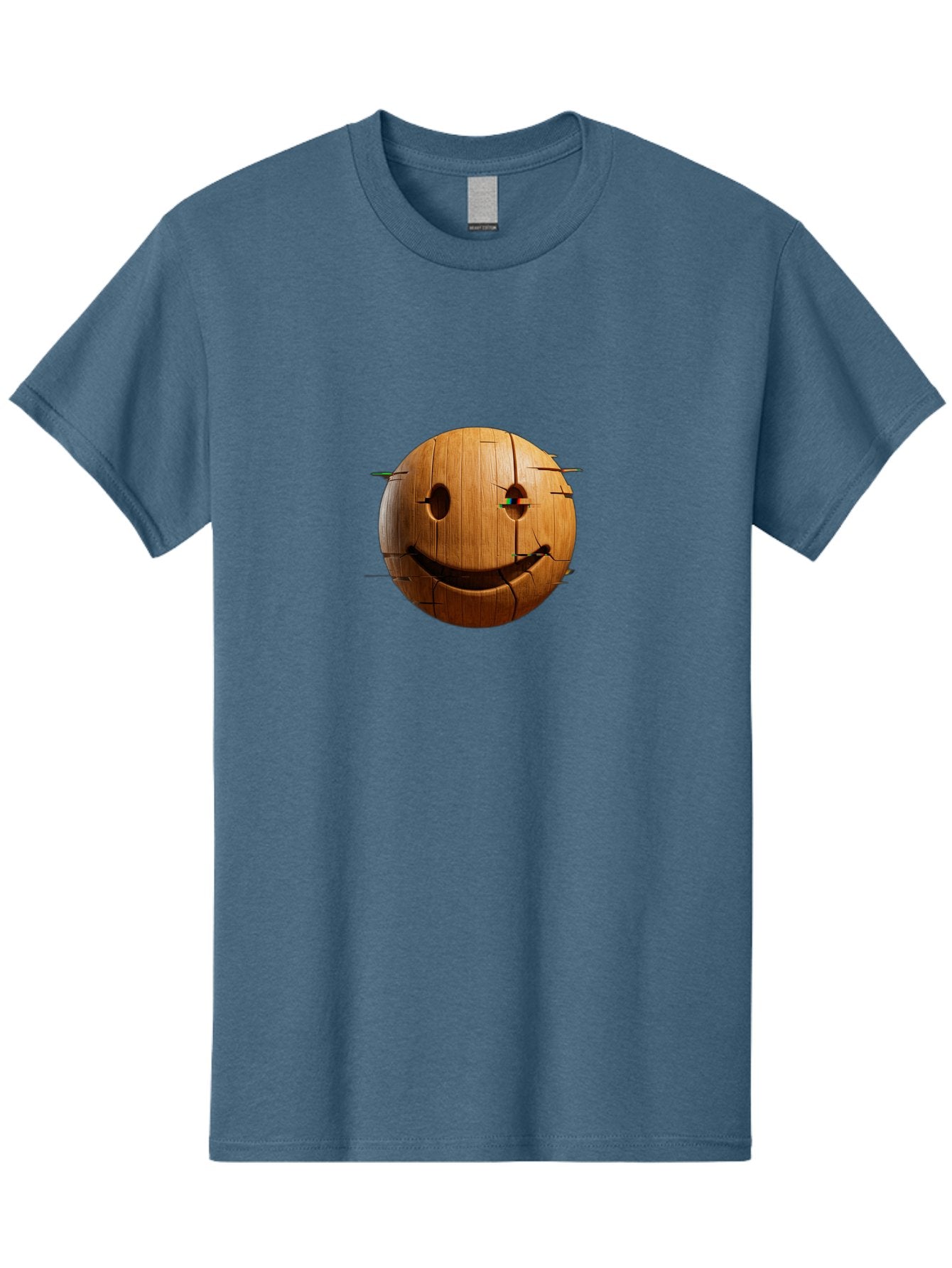 Wooden-Smiley Men'S Graphic Tee, 100% Cotton, Comfortable Casual Summer Wear, Machine Washable, Vintage Camera, Old Camera, Antique Camera, Black Camera, Classic Photography, Photography Equipment, Nostalgic Device, Film Camera, Camera Art Bal639 7