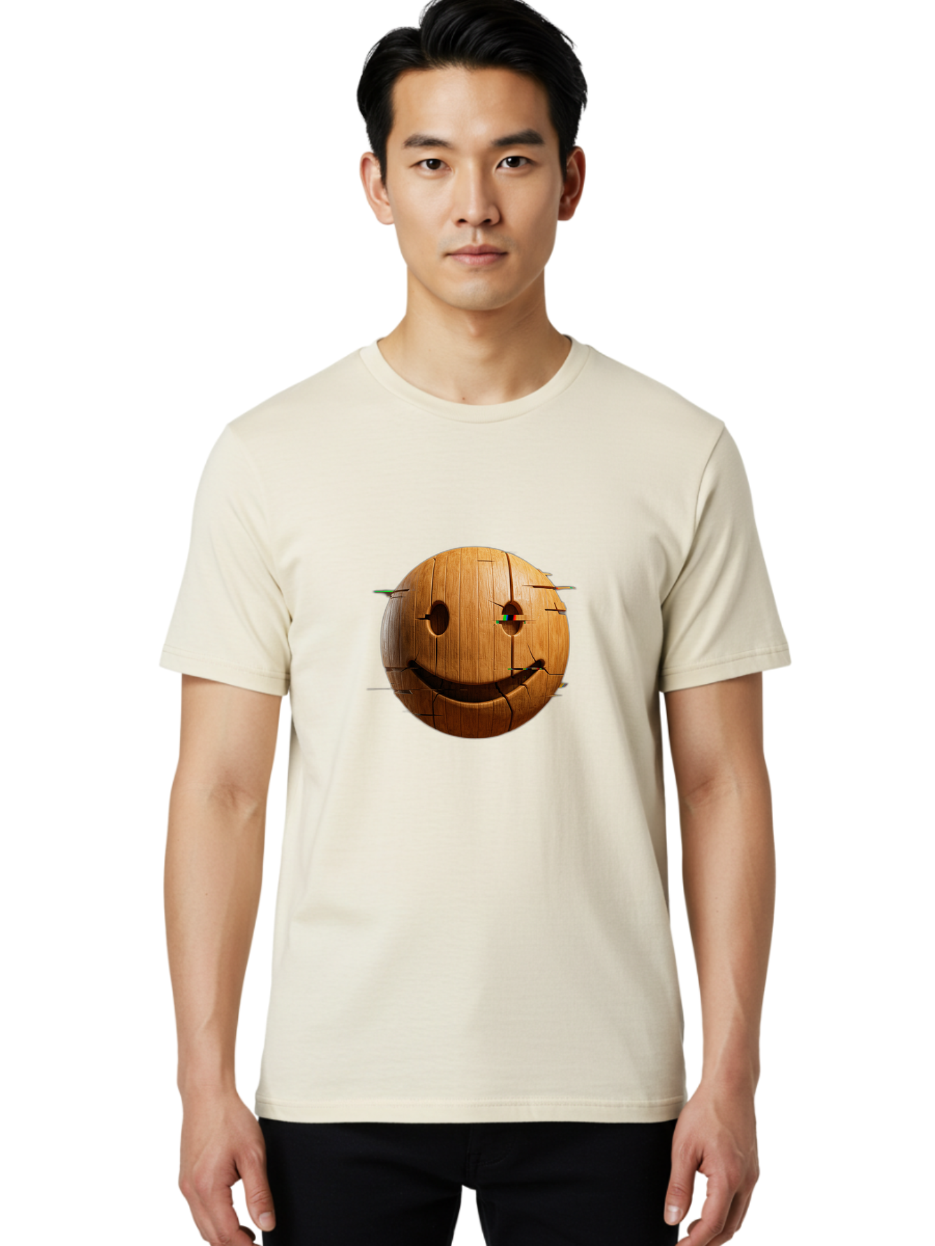 Wooden-Smiley Men'S Graphic Tee, 100% Cotton, Comfortable Casual Summer Wear, Machine Washable, Vintage Camera, Old Camera, Antique Camera, Black Camera, Classic Photography, Photography Equipment, Nostalgic Device, Film Camera, Camera Art Bal639 20