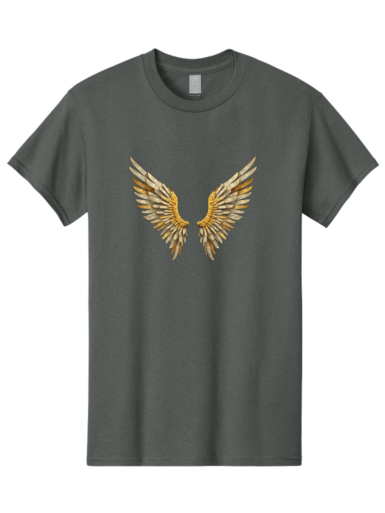 Wooden-Wings-1 Men'S Graphic Tee, 100% Cotton, Comfortable Casual Summer Wear, Machine Washable, Vintage Camera, Old Camera, Antique Camera, Black Camera, Classic Photography, Photography Equipment, Nostalgic Device, Film Camera, Camera Art Bal640