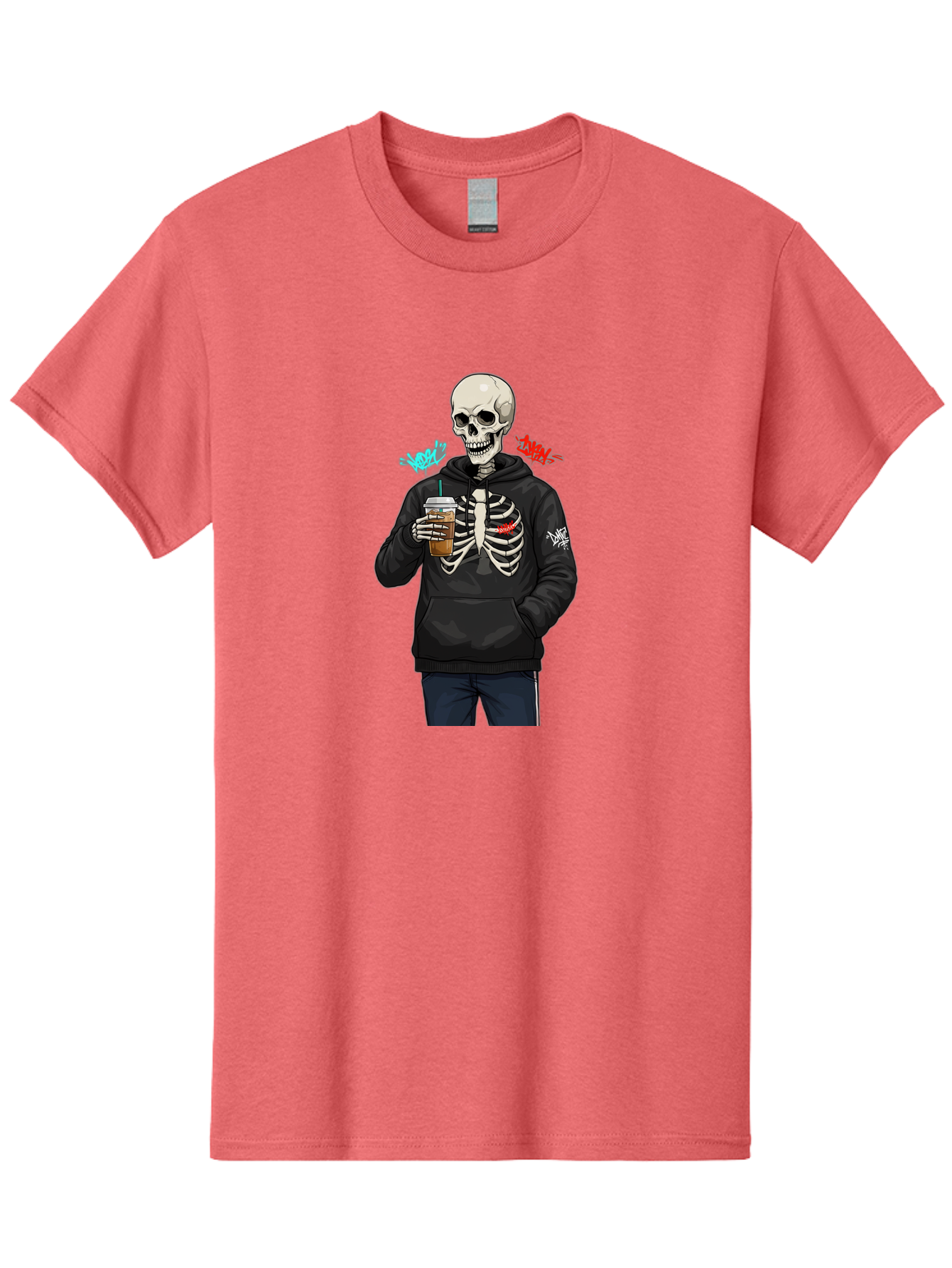 Xoxo-Kiss-Kiss-Skeleton Men'S Graphic Tee, 100% Cotton, Comfortable Casual Summer Wear, Machine Washable, Vintage Camera, Old Camera, Antique Camera, Black Camera, Classic Photography, Photography Equipment, Nostalgic Device, Film Camera, Bal643 6