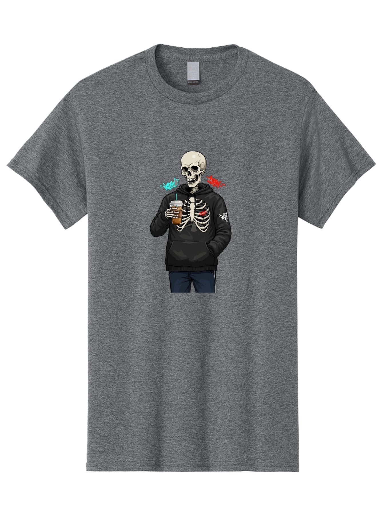 Xoxo-Kiss-Kiss-Skeleton Men'S Graphic Tee, 100% Cotton, Comfortable Casual Summer Wear, Machine Washable, Vintage Camera, Old Camera, Antique Camera, Black Camera, Classic Photography, Photography Equipment, Nostalgic Device, Film Camera, Bal643 15