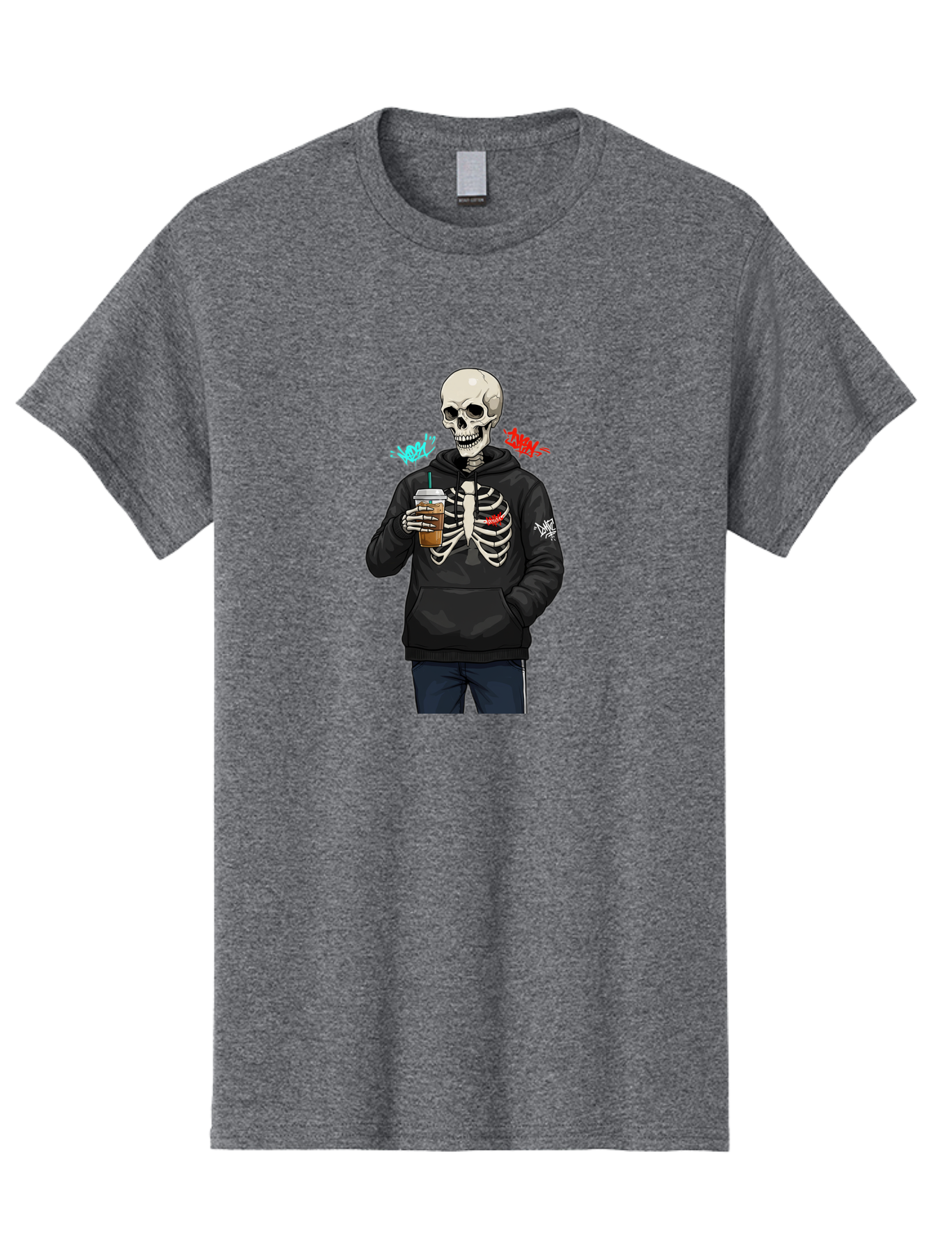 Xoxo-Kiss-Kiss-Skeleton Men'S Graphic Tee, 100% Cotton, Comfortable Casual Summer Wear, Machine Washable, Vintage Camera, Old Camera, Antique Camera, Black Camera, Classic Photography, Photography Equipment, Nostalgic Device, Film Camera, Bal643
