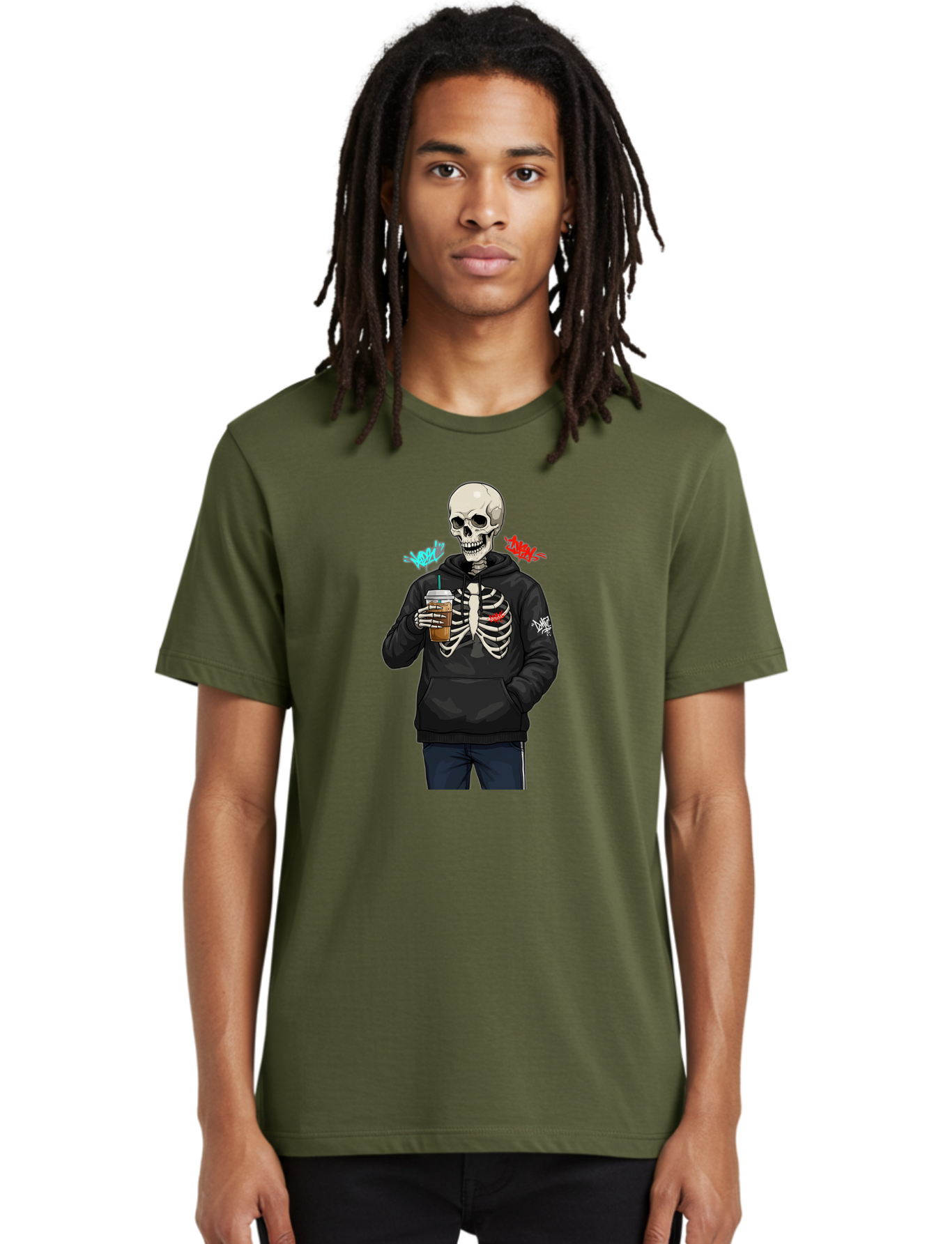 Xoxo-Kiss-Kiss-Skeleton Men'S Graphic Tee, 100% Cotton, Comfortable Casual Summer Wear, Machine Washable, Vintage Camera, Old Camera, Antique Camera, Black Camera, Classic Photography, Photography Equipment, Nostalgic Device, Film Camera, Bal643 24