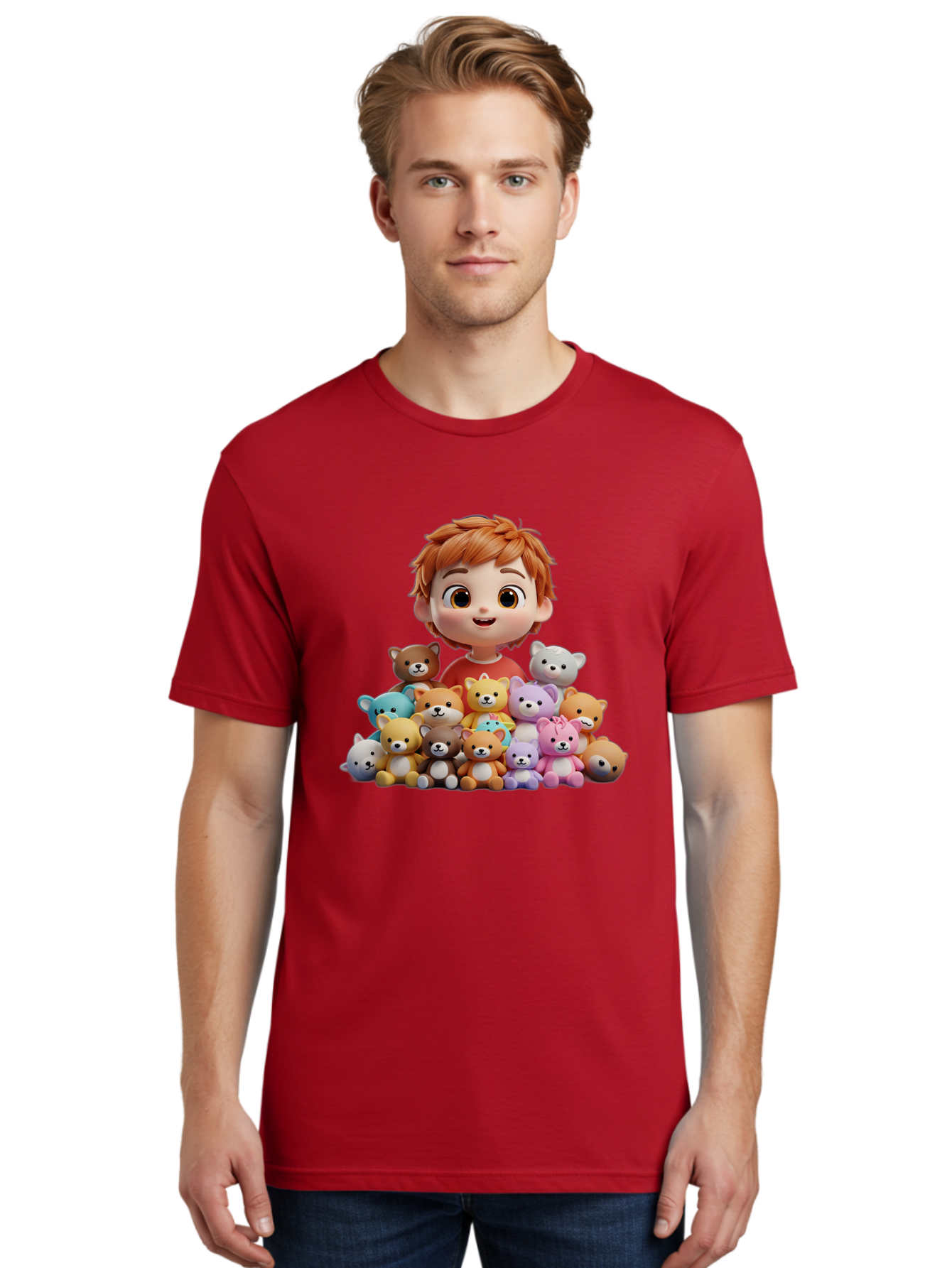 Young-Boy-With-Teddy-Bears Men'S Graphic Tee, 100% Cotton, Comfortable Casual Summer Wear, Machine Washable, Vintage Camera, Old Camera, Antique Camera, Black Camera, Classic Photography, Photography Equipment, Nostalgic Device, Film Camera, Bal646 29