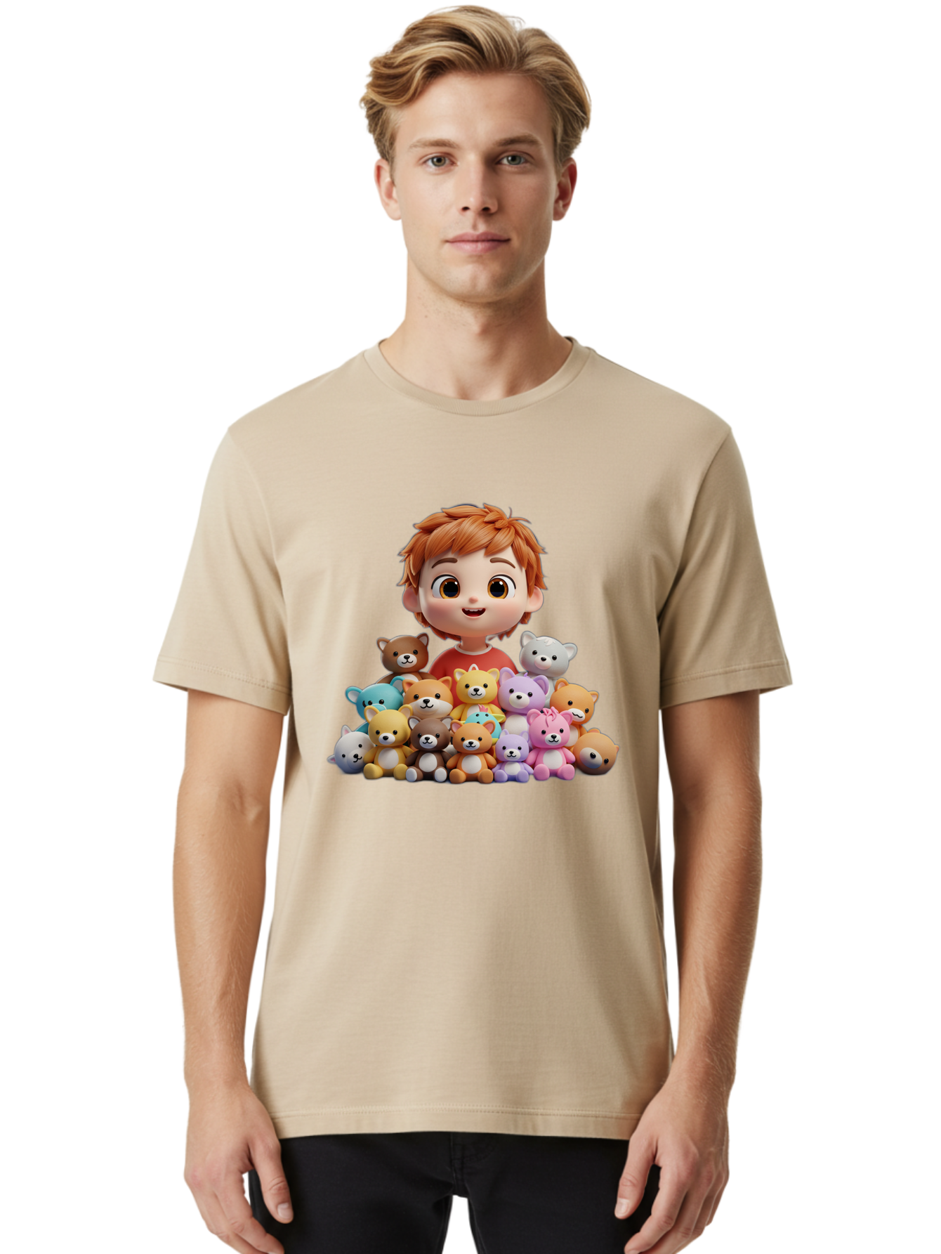 Young-Boy-With-Teddy-Bears Men'S Graphic Tee, 100% Cotton, Comfortable Casual Summer Wear, Machine Washable, Vintage Camera, Old Camera, Antique Camera, Black Camera, Classic Photography, Photography Equipment, Nostalgic Device, Film Camera, Bal646 28