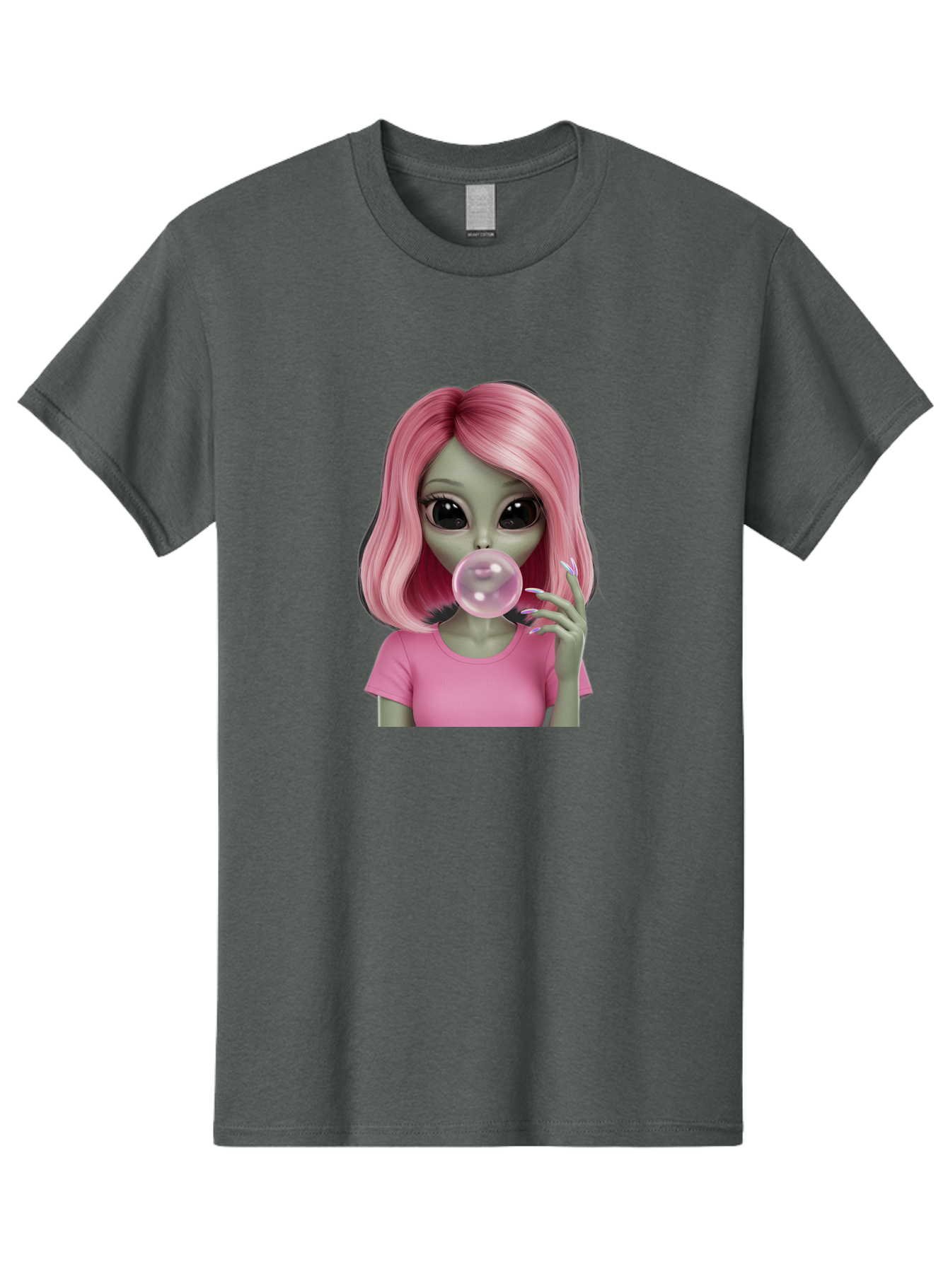 Zombie-Girl-Bubblegum Men'S Graphic Tee, 100% Cotton, Comfortable Casual Summer Wear, Machine Washable, Vintage Camera, Old Camera, Antique Camera, Black Camera, Classic Photography, Photography Equipment, Nostalgic Device, Film Camera, Bal647