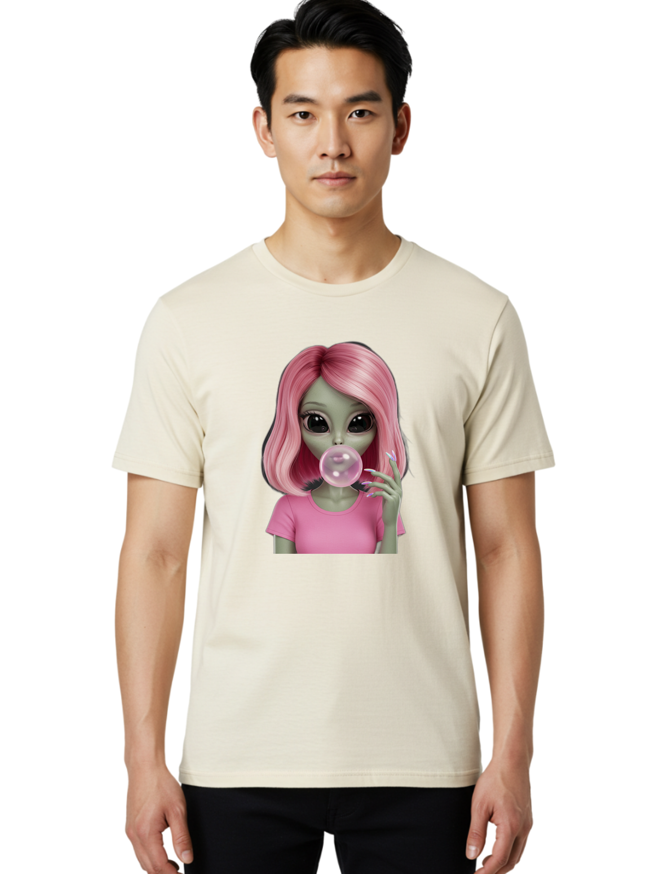 Zombie-Girl-Bubblegum Men'S Graphic Tee, 100% Cotton, Comfortable Casual Summer Wear, Machine Washable, Vintage Camera, Old Camera, Antique Camera, Black Camera, Classic Photography, Photography Equipment, Nostalgic Device, Film Camera, Bal647 26