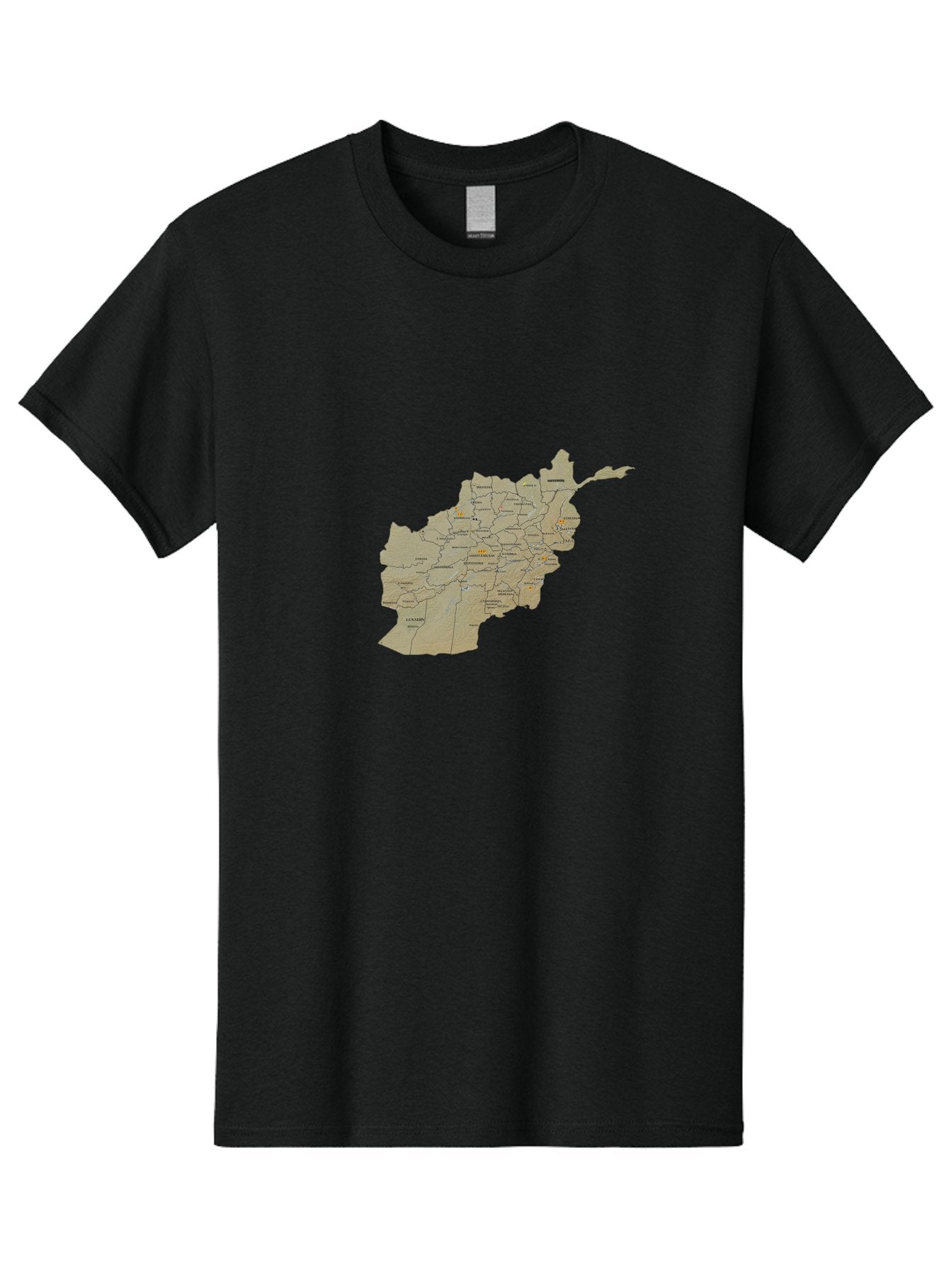 Afghanistan-Map-1 Men'S Graphic Tee, 100% Cotton, Comfortable Casual Summer Wear, Machine Washable, Vintage Camera, Old Camera, Antique Camera, Black Camera, Classic Photography, Photography Equipment, Nostalgic Device, Film Camera, Camera Art Bal656 12