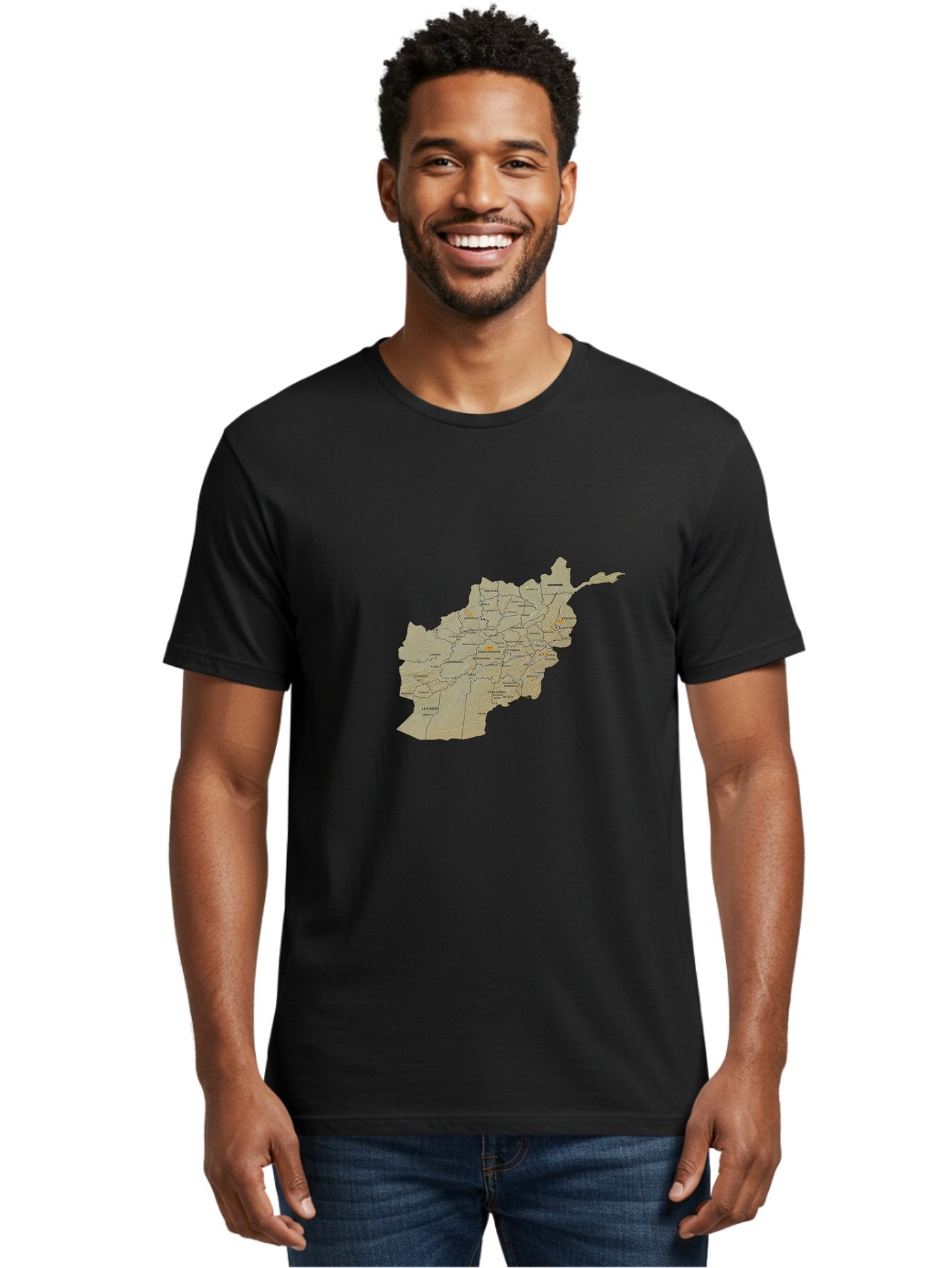 Afghanistan-Map-1 Men'S Graphic Tee, 100% Cotton, Comfortable Casual Summer Wear, Machine Washable, Vintage Camera, Old Camera, Antique Camera, Black Camera, Classic Photography, Photography Equipment, Nostalgic Device, Film Camera, Camera Art Bal656 28