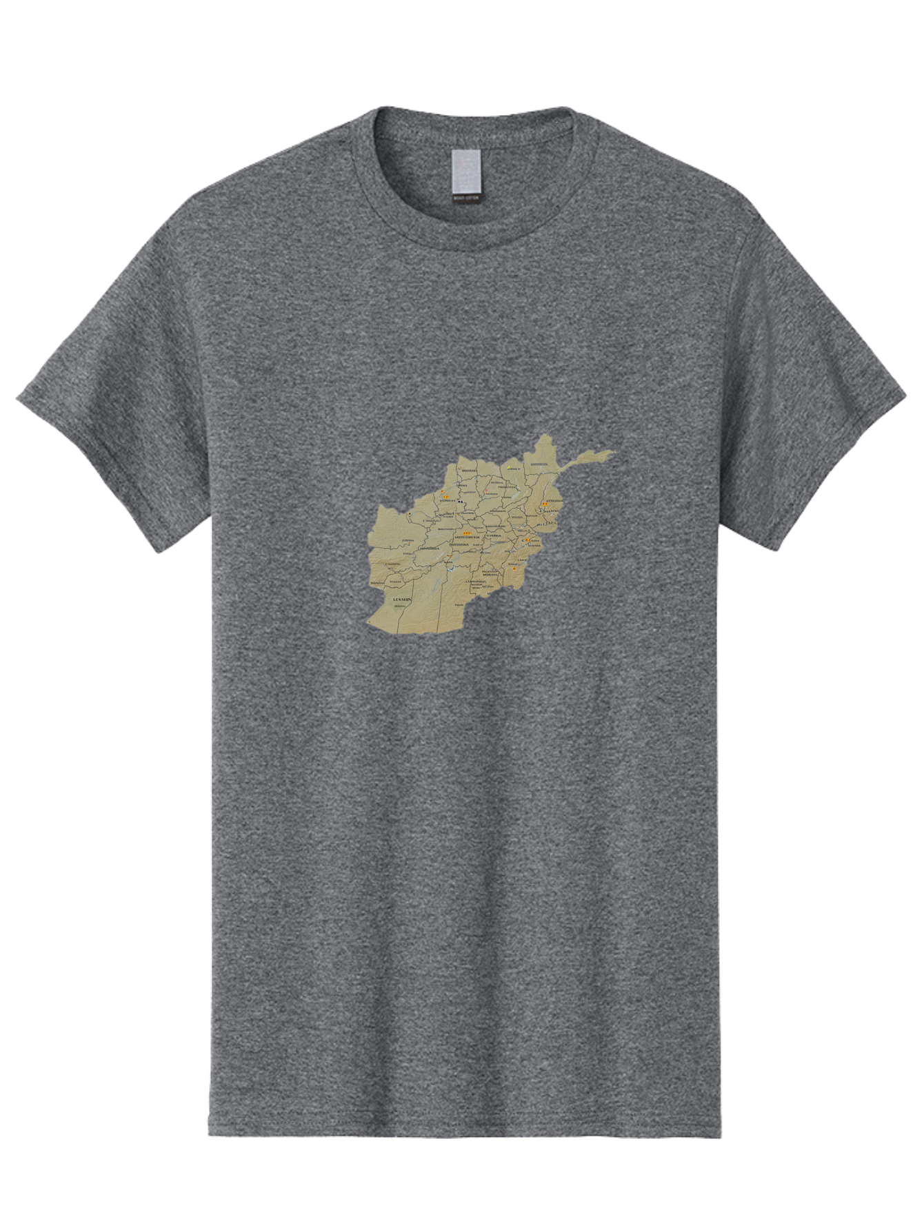 Afghanistan-Map-1 Men'S Graphic Tee, 100% Cotton, Comfortable Casual Summer Wear, Machine Washable, Vintage Camera, Old Camera, Antique Camera, Black Camera, Classic Photography, Photography Equipment, Nostalgic Device, Film Camera, Camera Art Bal656 13