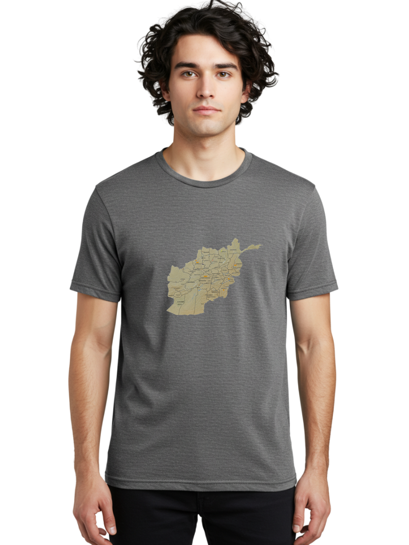 Afghanistan-Map-1 Men'S Graphic Tee, 100% Cotton, Comfortable Casual Summer Wear, Machine Washable, Vintage Camera, Old Camera, Antique Camera, Black Camera, Classic Photography, Photography Equipment, Nostalgic Device, Film Camera, Camera Art Bal656 28