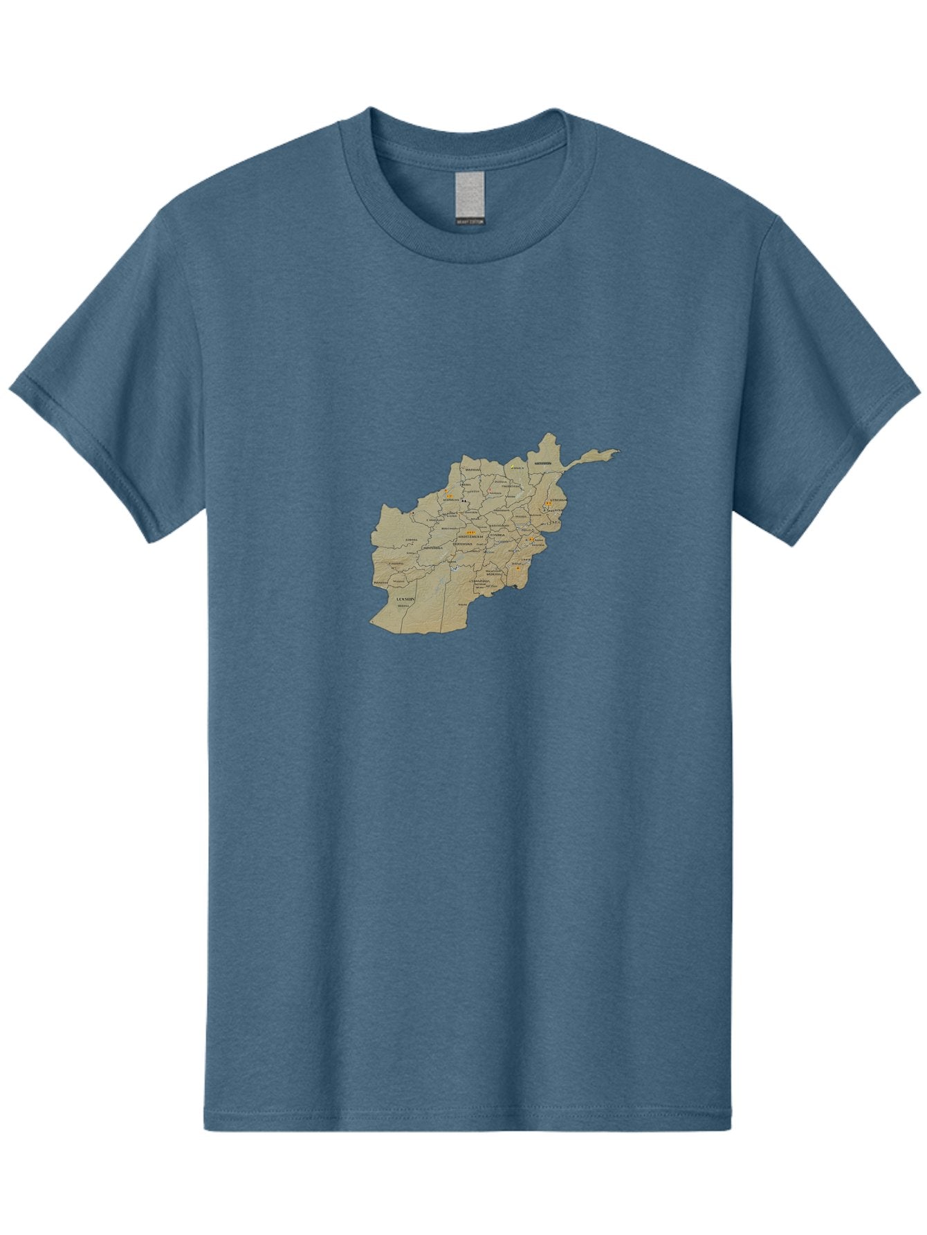Afghanistan-Map-1 Men'S Graphic Tee, 100% Cotton, Comfortable Casual Summer Wear, Machine Washable, Vintage Camera, Old Camera, Antique Camera, Black Camera, Classic Photography, Photography Equipment, Nostalgic Device, Film Camera, Camera Art Bal656 9