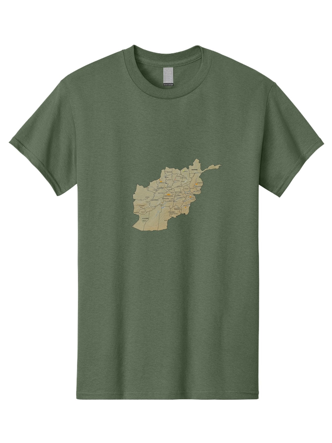 Afghanistan-Map-1 Men'S Graphic Tee, 100% Cotton, Comfortable Casual Summer Wear, Machine Washable, Vintage Camera, Old Camera, Antique Camera, Black Camera, Classic Photography, Photography Equipment, Nostalgic Device, Film Camera, Camera Art Bal656 8