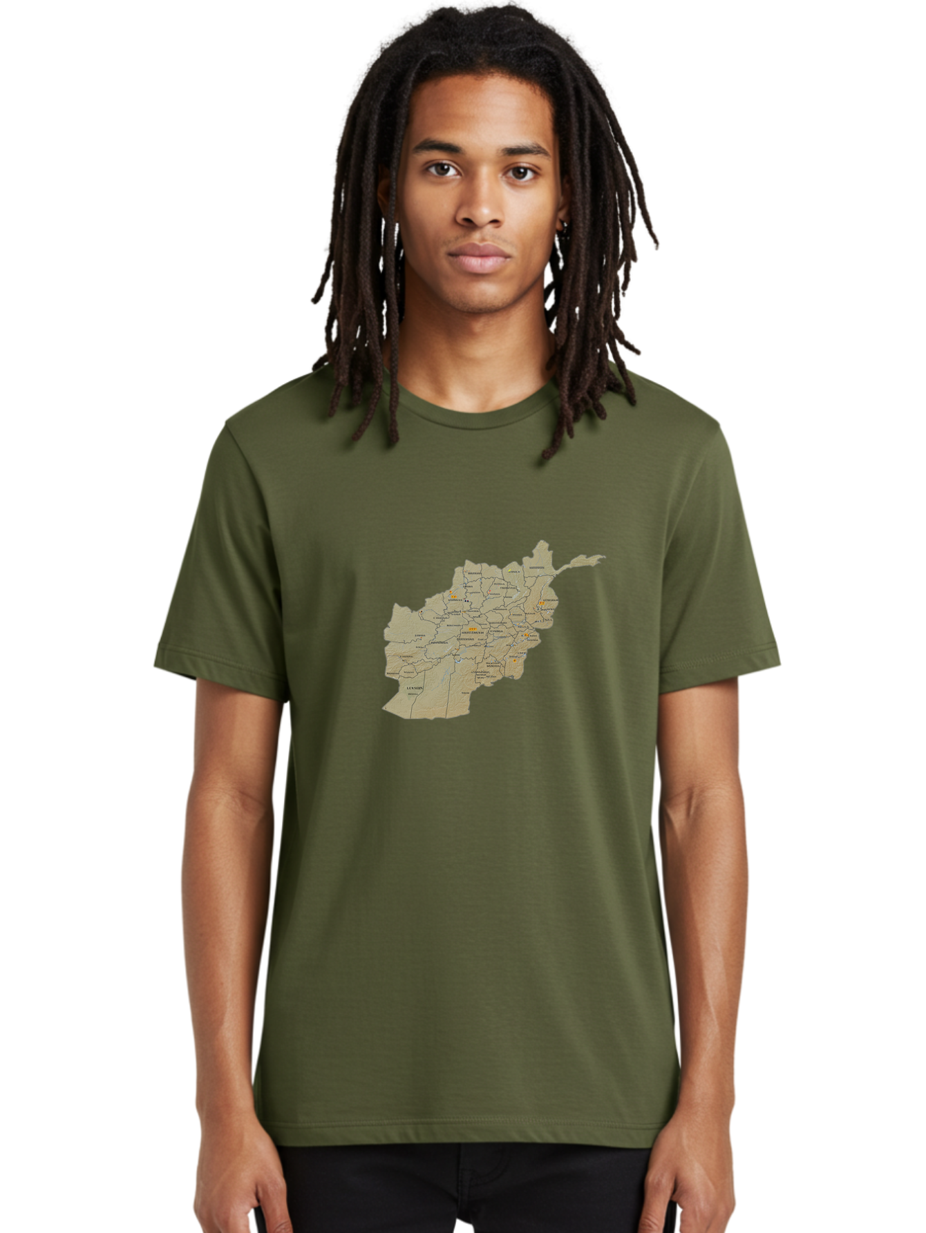 Afghanistan-Map-1 Men'S Graphic Tee, 100% Cotton, Comfortable Casual Summer Wear, Machine Washable, Vintage Camera, Old Camera, Antique Camera, Black Camera, Classic Photography, Photography Equipment, Nostalgic Device, Film Camera, Camera Art Bal656 21