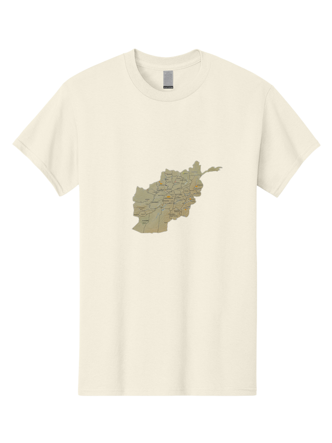 Afghanistan-Map-1 Men'S Graphic Tee, 100% Cotton, Comfortable Casual Summer Wear, Machine Washable, Vintage Camera, Old Camera, Antique Camera, Black Camera, Classic Photography, Photography Equipment, Nostalgic Device, Film Camera, Camera Art Bal656