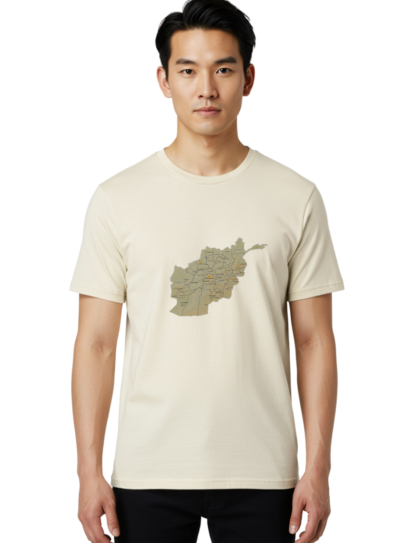 Afghanistan-Map-1 Men'S Graphic Tee, 100% Cotton, Comfortable Casual Summer Wear, Machine Washable, Vintage Camera, Old Camera, Antique Camera, Black Camera, Classic Photography, Photography Equipment, Nostalgic Device, Film Camera, Camera Art Bal656 16