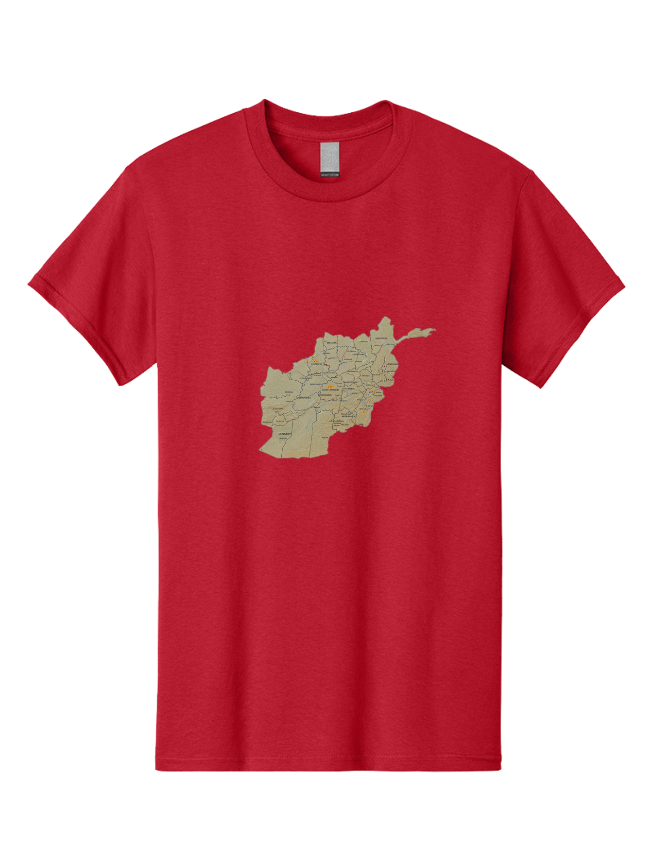 Afghanistan-Map-1 Men'S Graphic Tee, 100% Cotton, Comfortable Casual Summer Wear, Machine Washable, Vintage Camera, Old Camera, Antique Camera, Black Camera, Classic Photography, Photography Equipment, Nostalgic Device, Film Camera, Camera Art Bal656 8