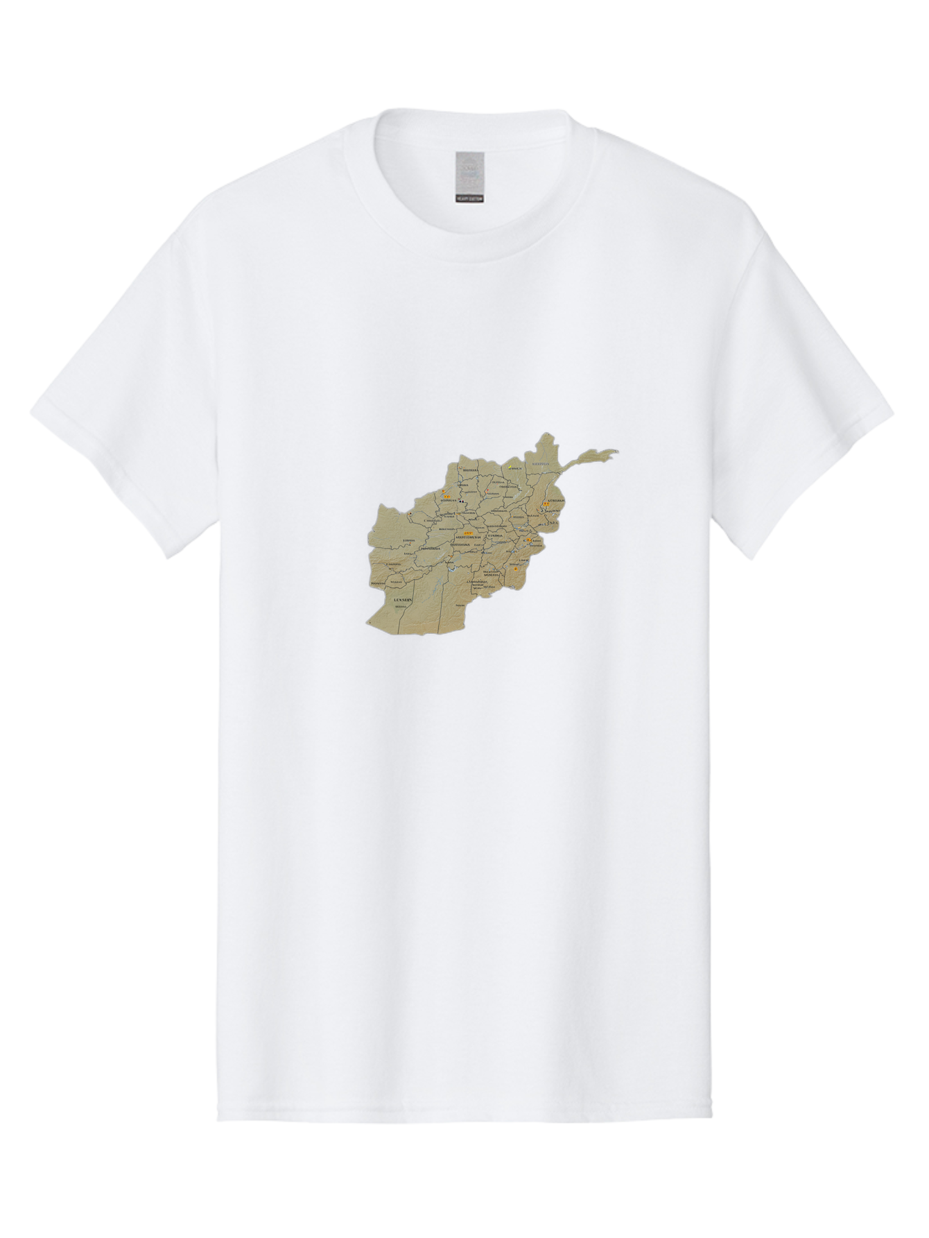 Afghanistan-Map-1 Men'S Graphic Tee, 100% Cotton, Comfortable Casual Summer Wear, Machine Washable, Vintage Camera, Old Camera, Antique Camera, Black Camera, Classic Photography, Photography Equipment, Nostalgic Device, Film Camera, Camera Art Bal656 15