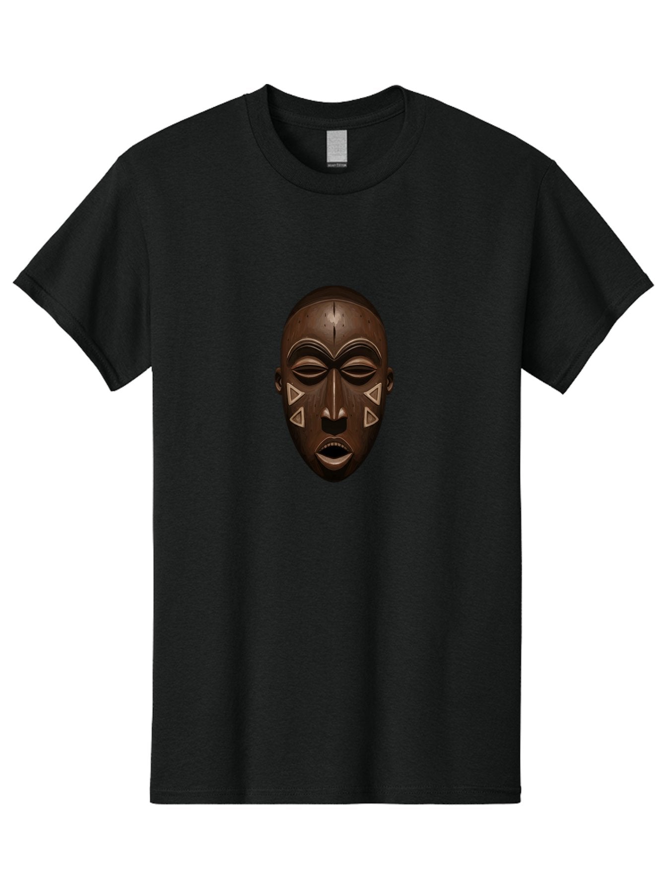 African-Mask-1 Men'S Graphic Tee, 100% Cotton, Comfortable Casual Summer Wear, Machine Washable, Vintage Camera, Old Camera, Antique Camera, Black Camera, Classic Photography, Photography Equipment, Nostalgic Device, Film Camera, Camera Art Bal659 10