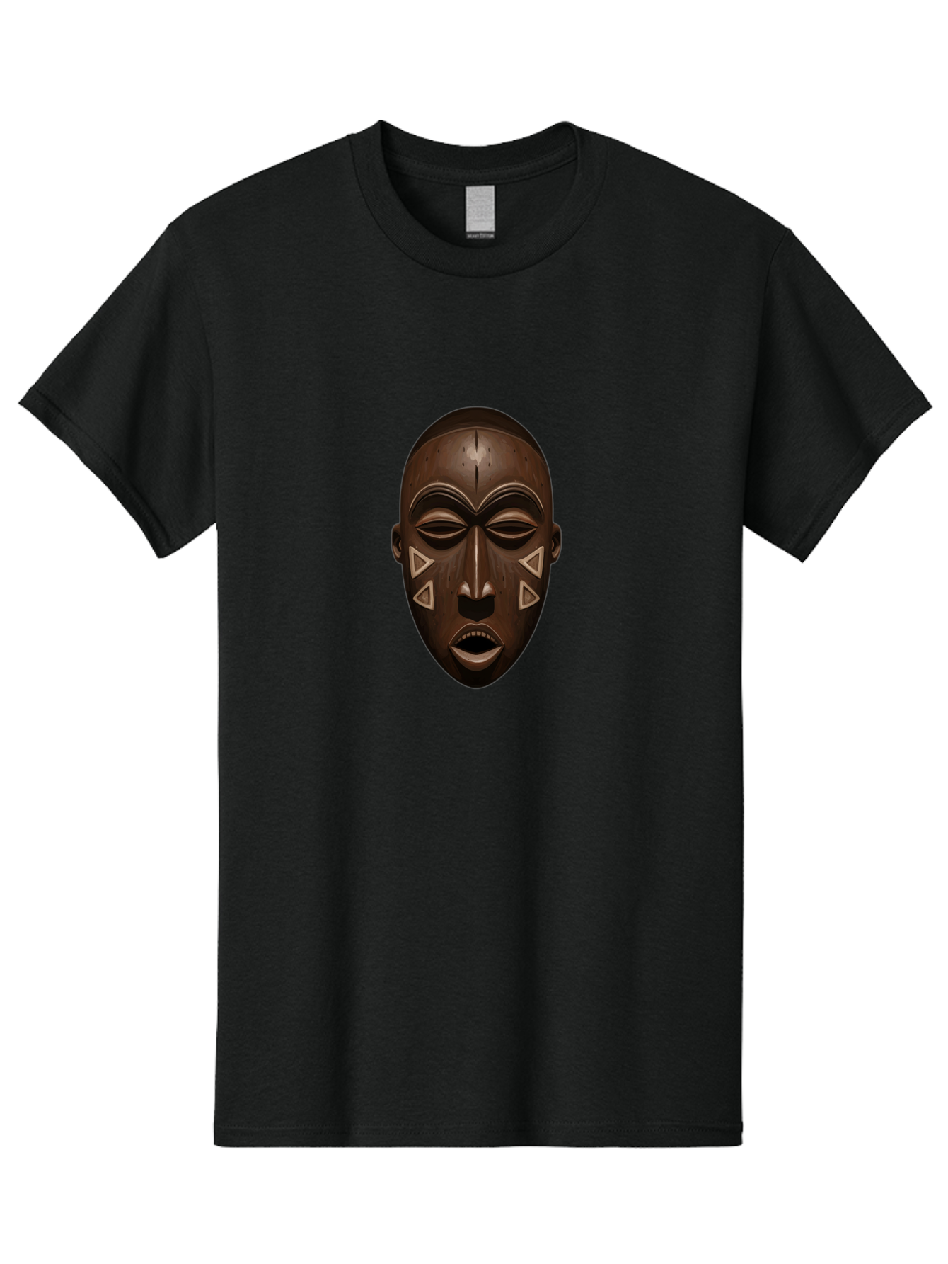 African-Mask-1 Men'S Graphic Tee, 100% Cotton, Comfortable Casual Summer Wear, Machine Washable, Vintage Camera, Old Camera, Antique Camera, Black Camera, Classic Photography, Photography Equipment, Nostalgic Device, Film Camera, Camera Art Bal659 14
