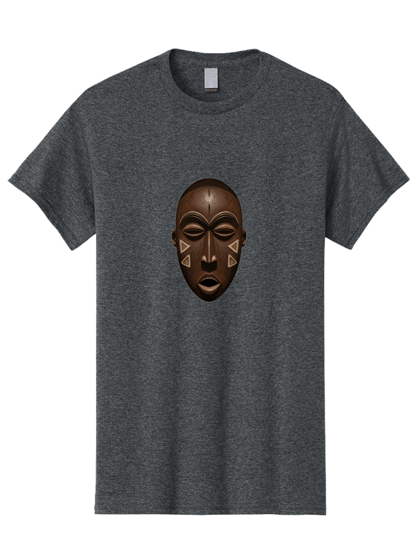 African-Mask-1 Men'S Graphic Tee, 100% Cotton, Comfortable Casual Summer Wear, Machine Washable, Vintage Camera, Old Camera, Antique Camera, Black Camera, Classic Photography, Photography Equipment, Nostalgic Device, Film Camera, Camera Art Bal659 9