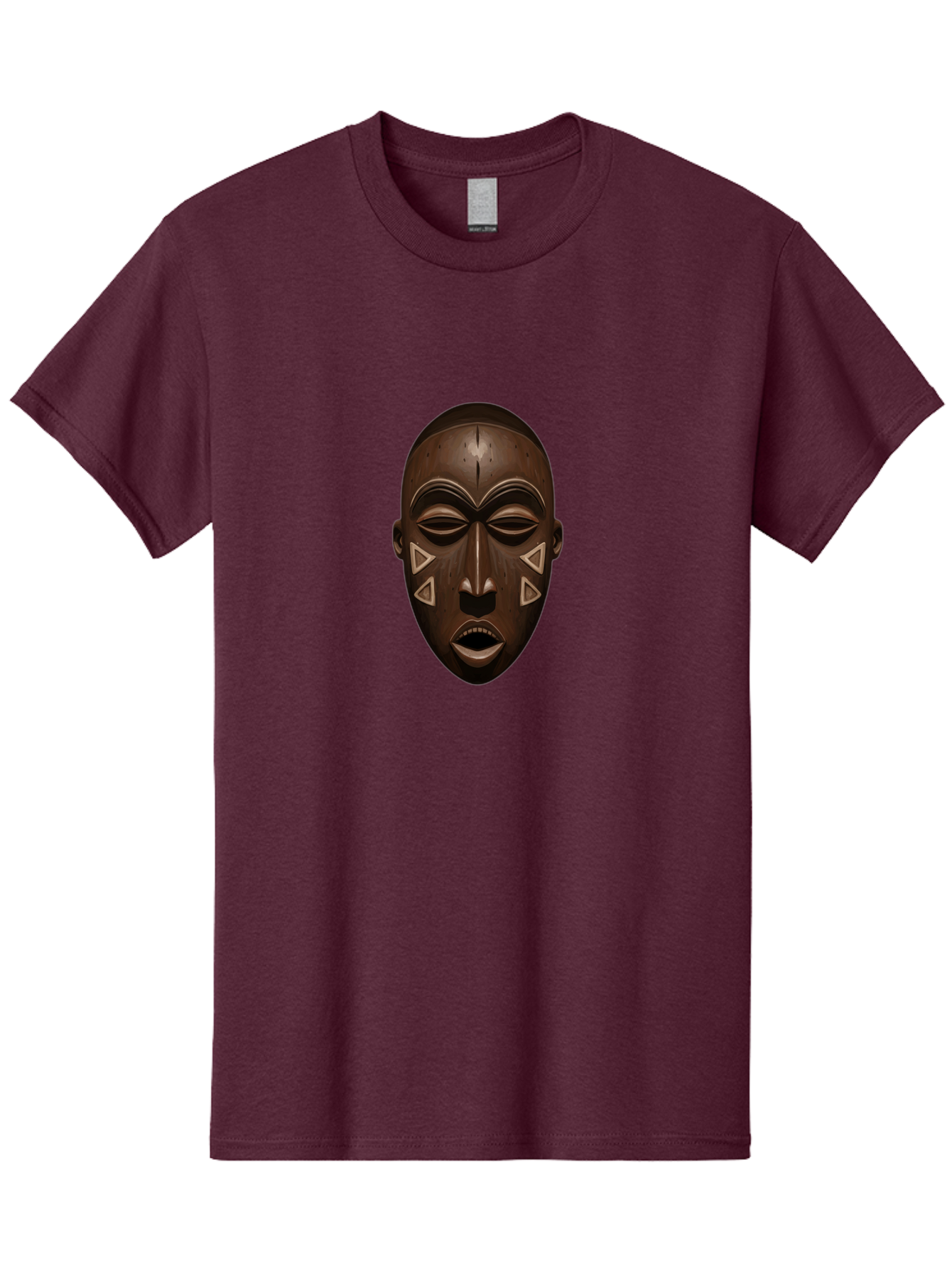 African-Mask-1 Men'S Graphic Tee, 100% Cotton, Comfortable Casual Summer Wear, Machine Washable, Vintage Camera, Old Camera, Antique Camera, Black Camera, Classic Photography, Photography Equipment, Nostalgic Device, Film Camera, Camera Art Bal659 5