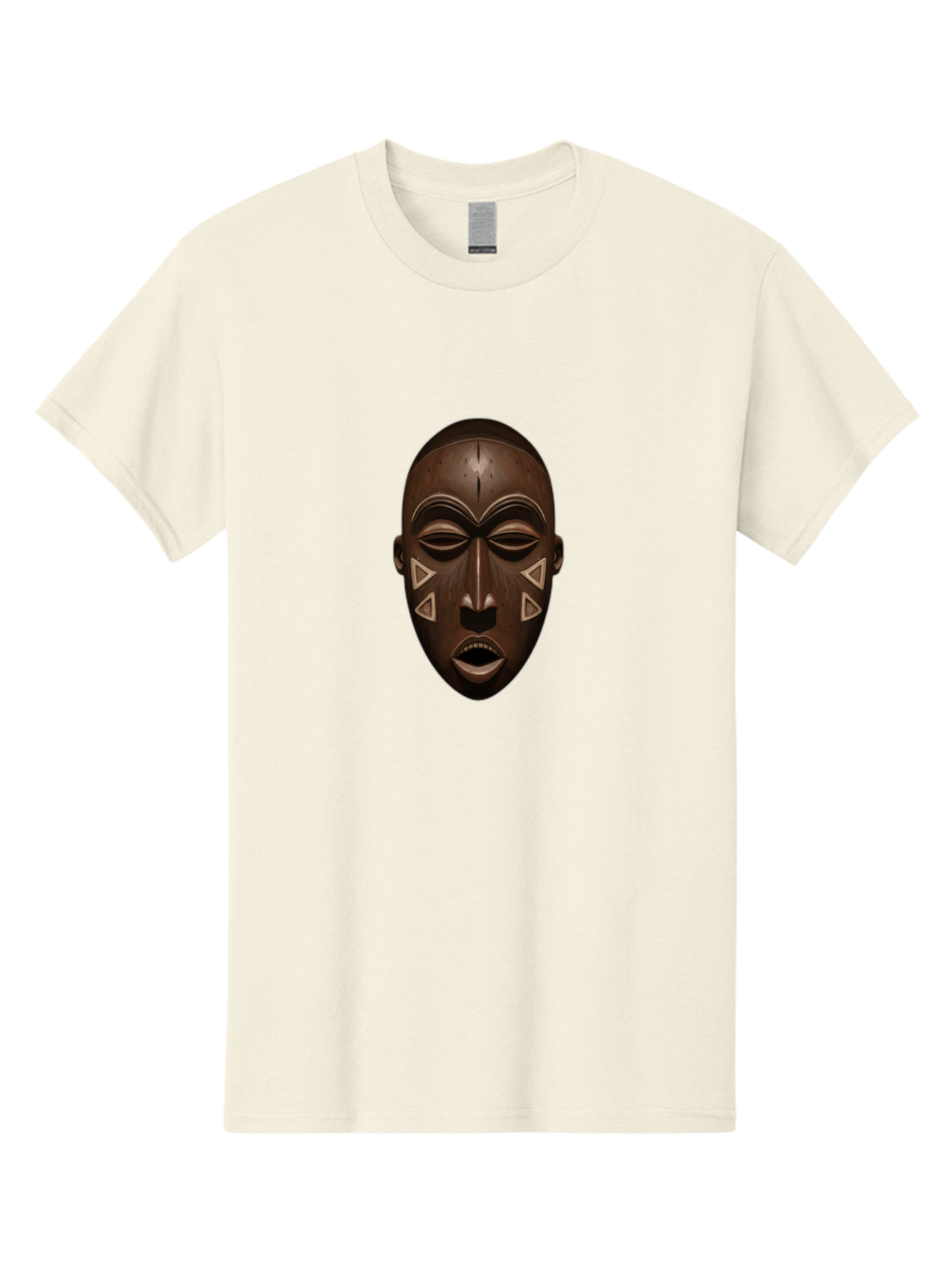African-Mask-1 Men'S Graphic Tee, 100% Cotton, Comfortable Casual Summer Wear, Machine Washable, Vintage Camera, Old Camera, Antique Camera, Black Camera, Classic Photography, Photography Equipment, Nostalgic Device, Film Camera, Camera Art Bal659