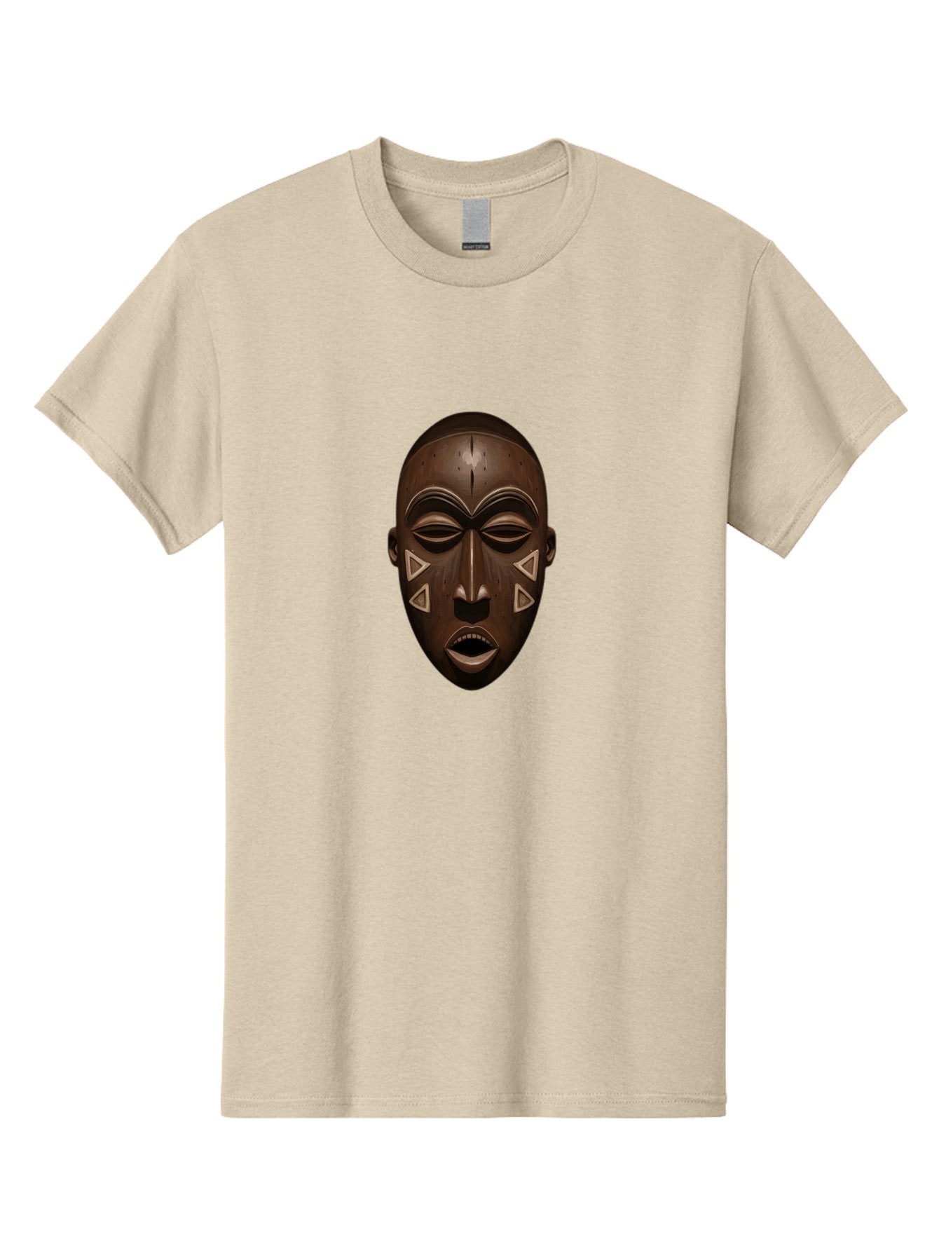 African-Mask-1 Men'S Graphic Tee, 100% Cotton, Comfortable Casual Summer Wear, Machine Washable, Vintage Camera, Old Camera, Antique Camera, Black Camera, Classic Photography, Photography Equipment, Nostalgic Device, Film Camera, Camera Art Bal659 12