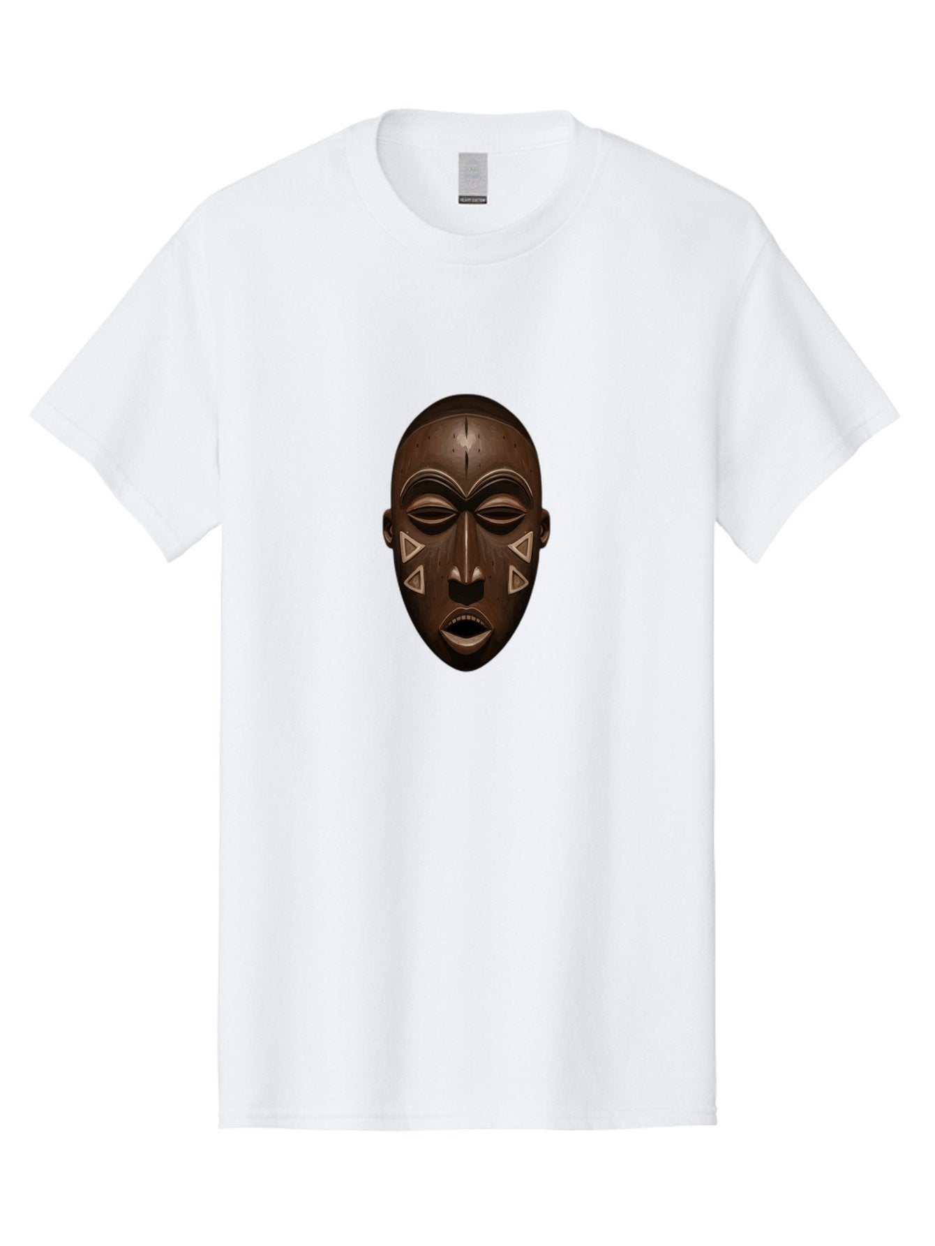 African-Mask-1 Men'S Graphic Tee, 100% Cotton, Comfortable Casual Summer Wear, Machine Washable, Vintage Camera, Old Camera, Antique Camera, Black Camera, Classic Photography, Photography Equipment, Nostalgic Device, Film Camera, Camera Art Bal659 5