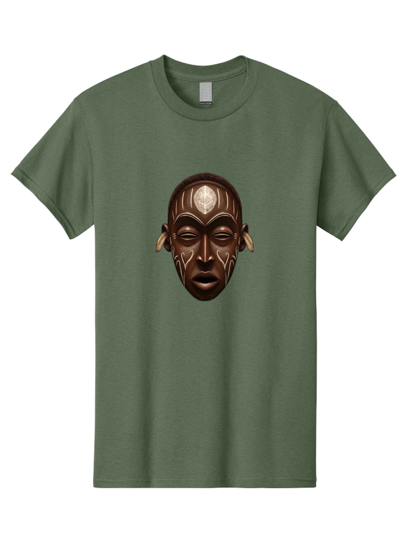 African-Mask-2 Men'S Graphic Tee, 100% Cotton, Comfortable Casual Summer Wear, Machine Washable, Vintage Camera, Old Camera, Antique Camera, Black Camera, Classic Photography, Photography Equipment, Nostalgic Device, Film Camera, Camera Art Bal660 6