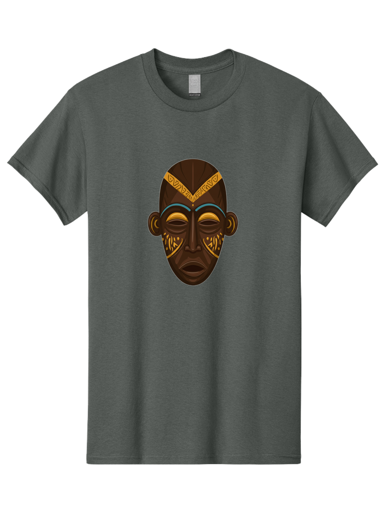 African-Mask Men'S Graphic Tee, 100% Cotton, Comfortable Casual Summer Wear, Machine Washable, Vintage Camera, Old Camera, Antique Camera, Black Camera, Classic Photography, Photography Equipment, Nostalgic Device, Film Camera, Camera Art Bal661 4