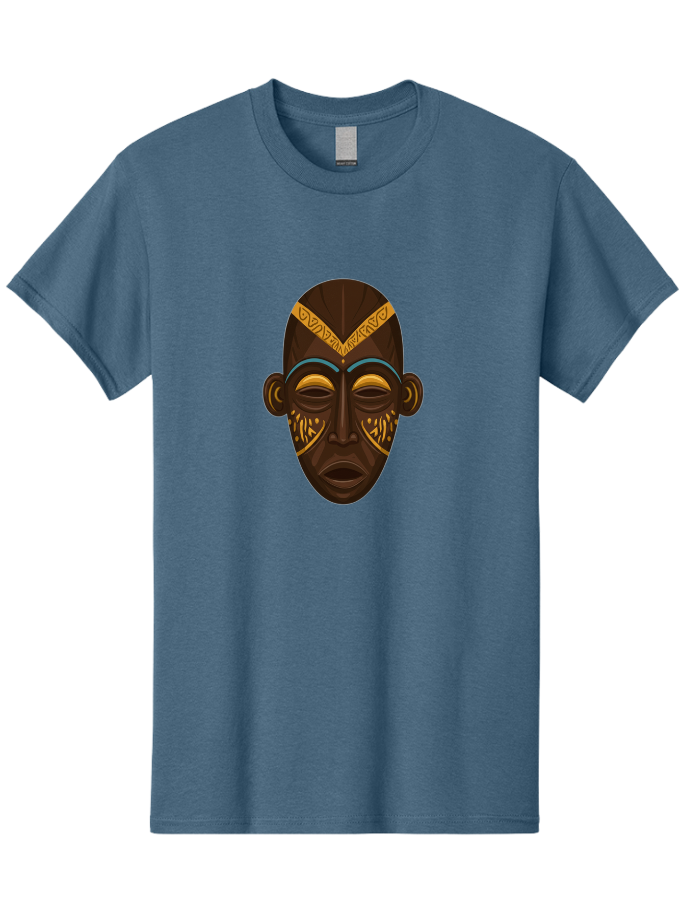 African-Mask Men'S Graphic Tee, 100% Cotton, Comfortable Casual Summer Wear, Machine Washable, Vintage Camera, Old Camera, Antique Camera, Black Camera, Classic Photography, Photography Equipment, Nostalgic Device, Film Camera, Camera Art Bal661