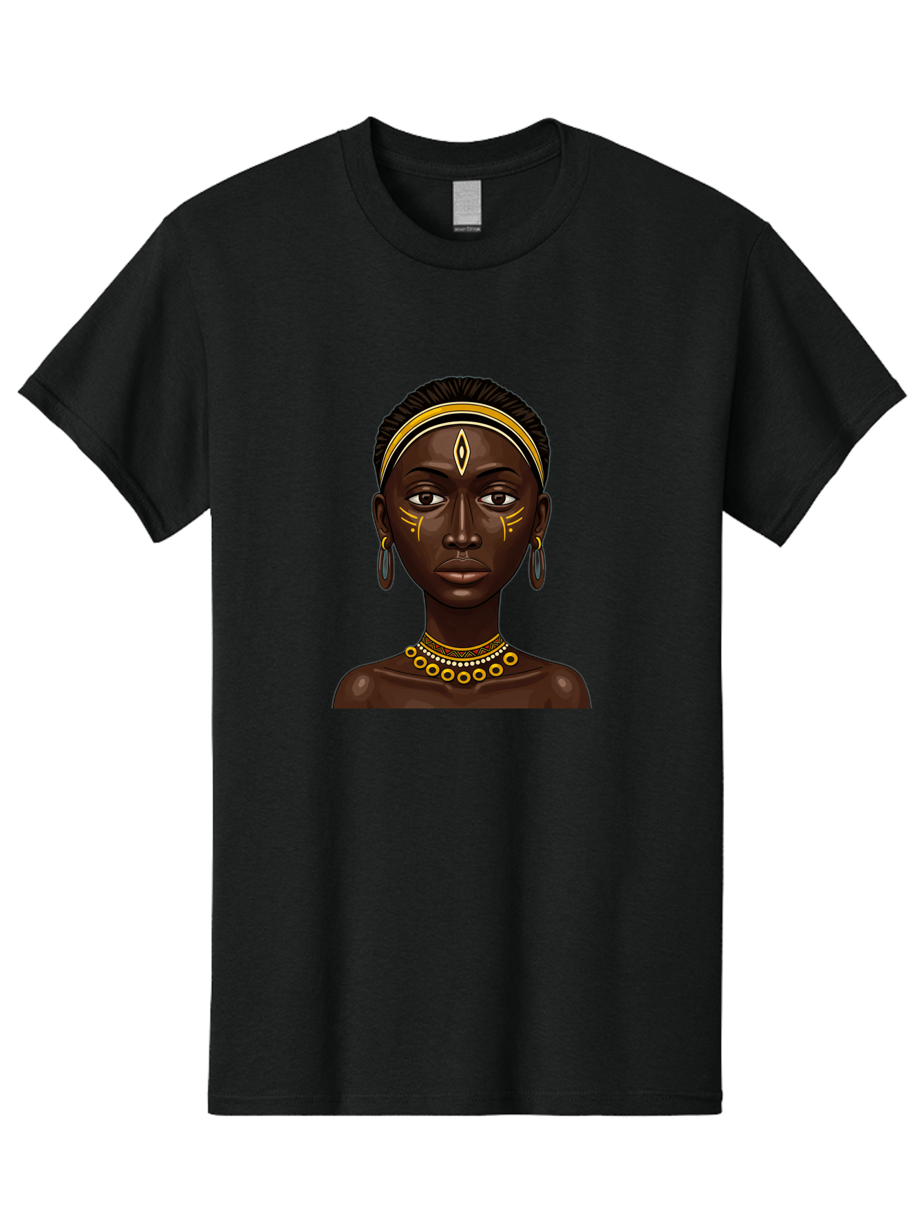 African-Queen-1 Men'S Graphic Tee, 100% Cotton, Comfortable Casual Summer Wear, Machine Washable, Vintage Camera, Old Camera, Antique Camera, Black Camera, Classic Photography, Photography Equipment, Nostalgic Device, Film Camera, Camera Art Bal662 12