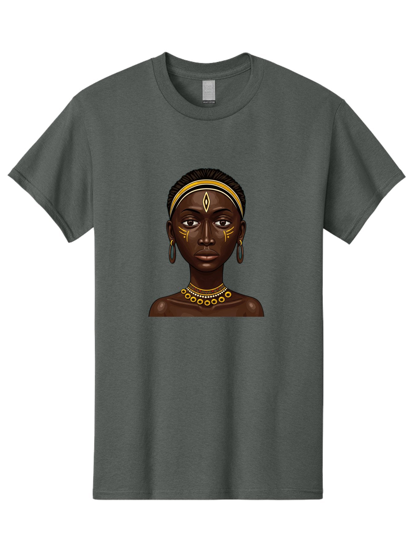 African-Queen-1 Men'S Graphic Tee, 100% Cotton, Comfortable Casual Summer Wear, Machine Washable, Vintage Camera, Old Camera, Antique Camera, Black Camera, Classic Photography, Photography Equipment, Nostalgic Device, Film Camera, Camera Art Bal662 14