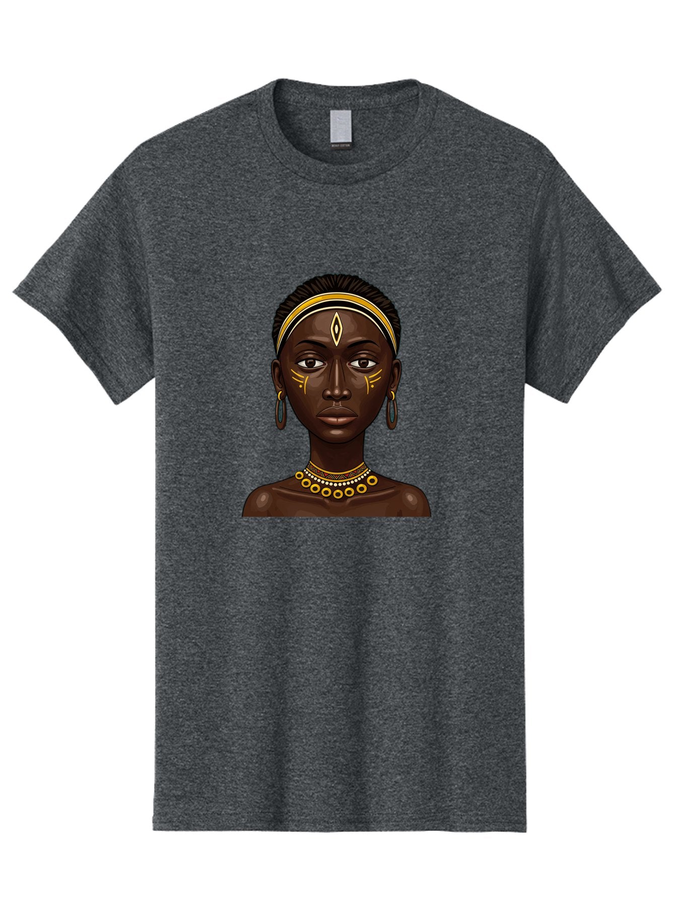 African-Queen-1 Men'S Graphic Tee, 100% Cotton, Comfortable Casual Summer Wear, Machine Washable, Vintage Camera, Old Camera, Antique Camera, Black Camera, Classic Photography, Photography Equipment, Nostalgic Device, Film Camera, Camera Art Bal662 12