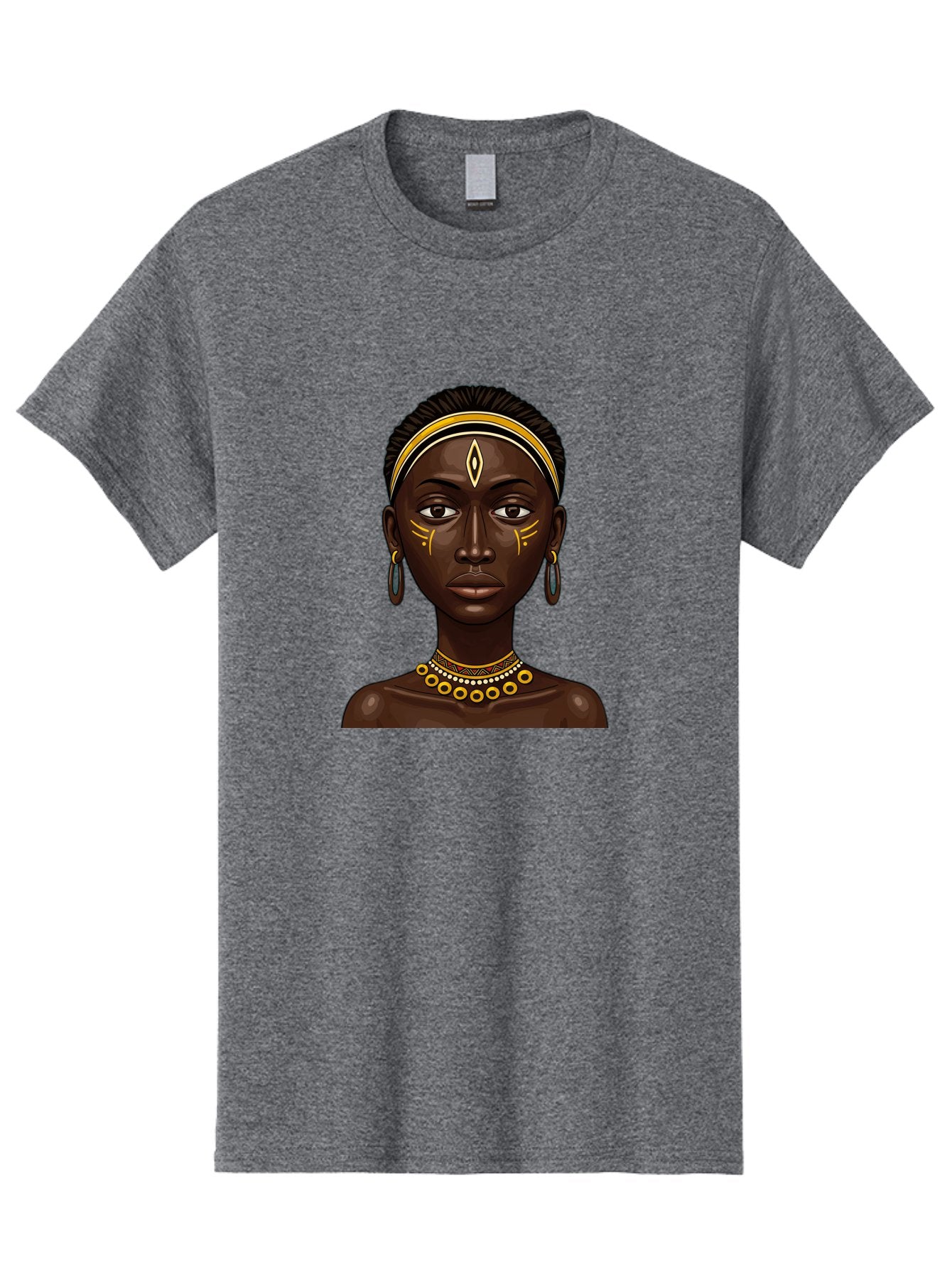 African-Queen-1 Men'S Graphic Tee, 100% Cotton, Comfortable Casual Summer Wear, Machine Washable, Vintage Camera, Old Camera, Antique Camera, Black Camera, Classic Photography, Photography Equipment, Nostalgic Device, Film Camera, Camera Art Bal662 11